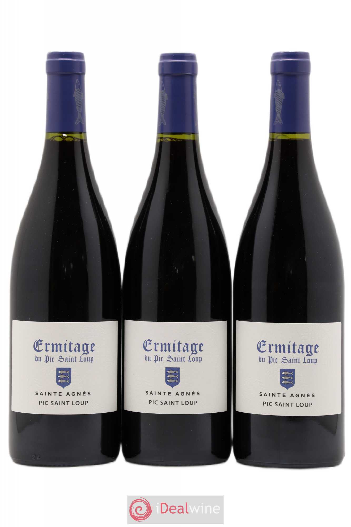 Pic Saint-Loup Héritage du Pic Saint-Loup (anciennement Ermitage) Cuvée Sainte Agnès 2019 - Lot de 3 bouteilles - 0