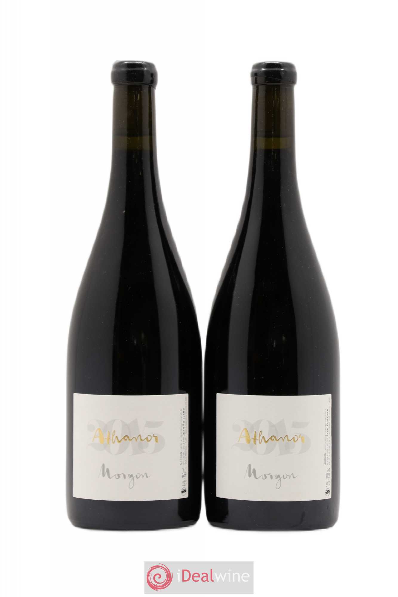 Morgon Athanor Jean Foillard 2015 - Lot de 2 bouteilles - 0
