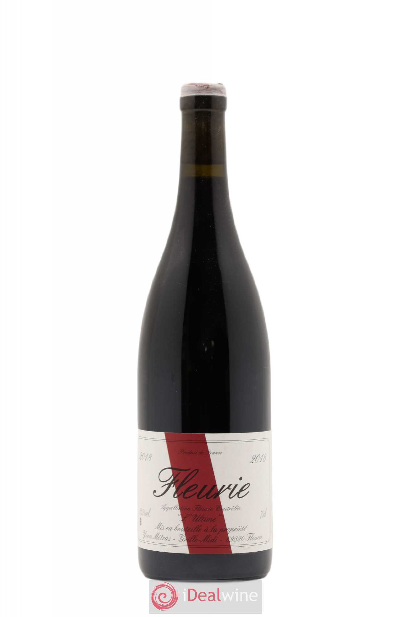 Fleurie l'Ultime Yvon Métras 2018 - Lot de 1 bouteille - 0
