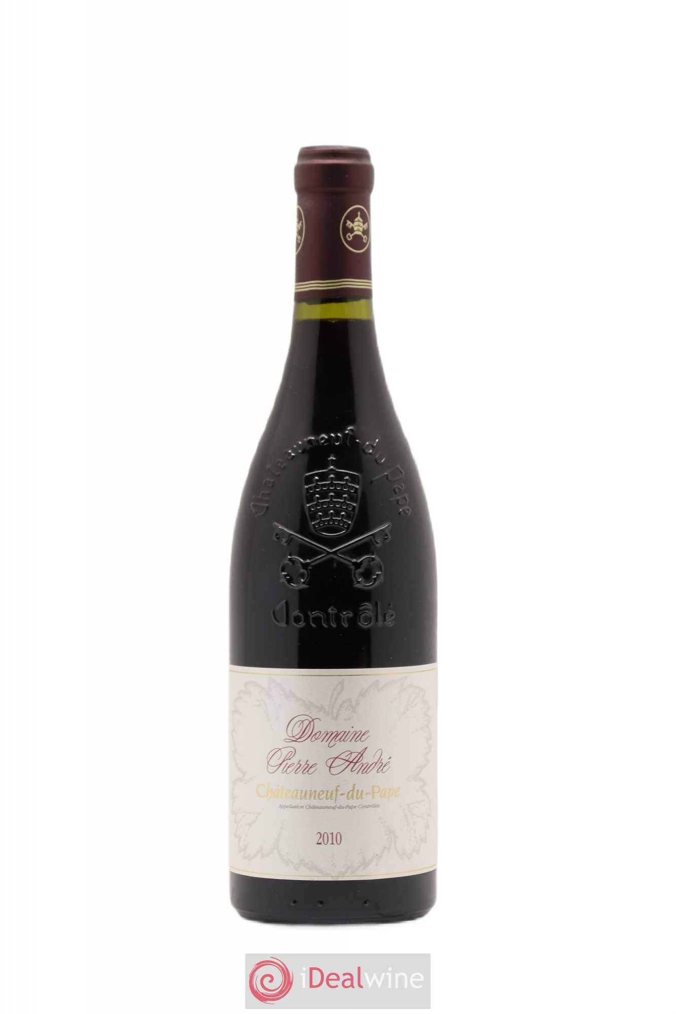 Châteauneuf-du-Pape Pierre André (Domaine) (sans prix de réserve) 2010 - Lot de 1 bouteille - 0