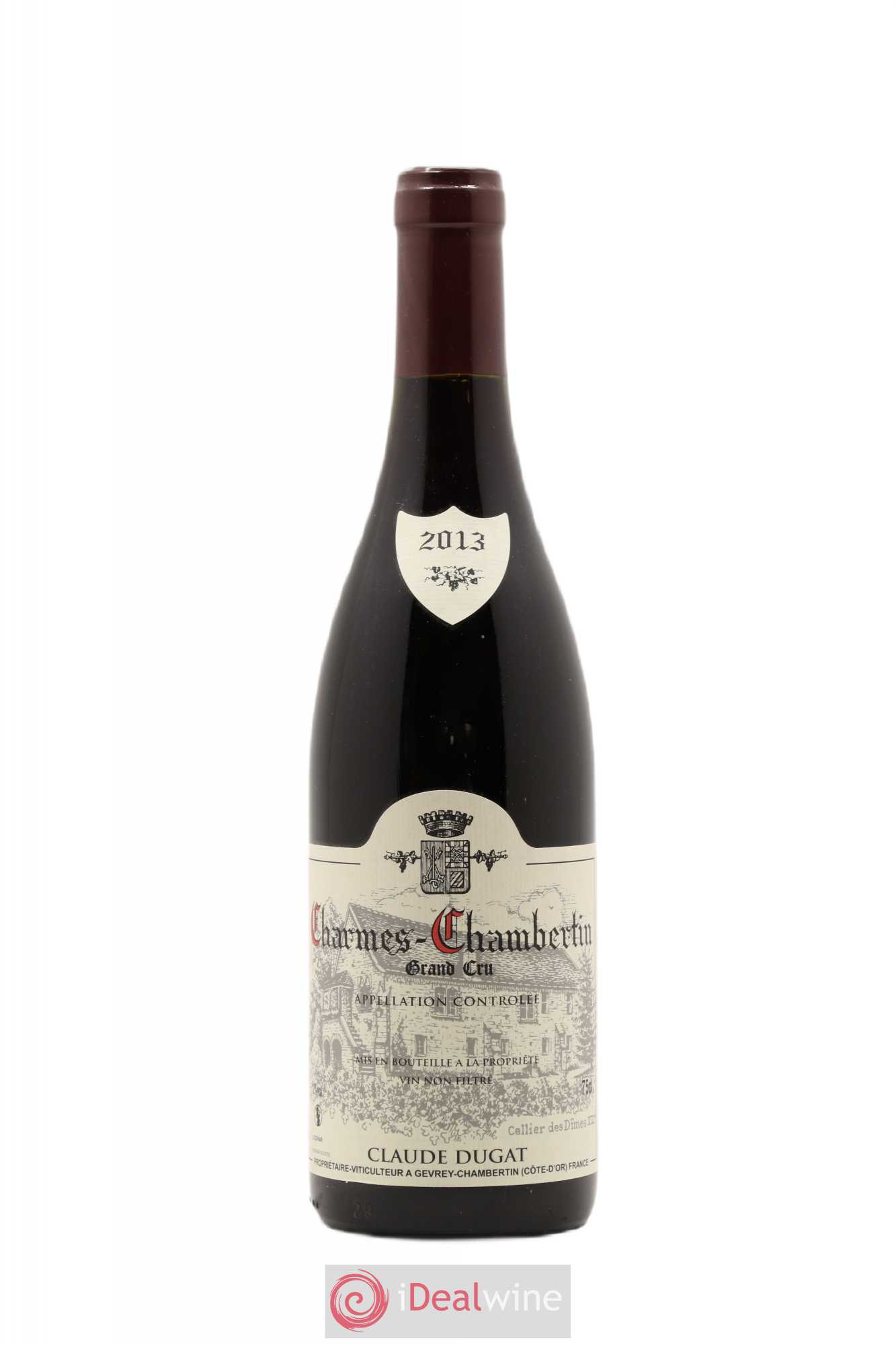 Charmes-Chambertin Grand Cru Claude Dugat 2013 - Lot de 1 bouteille - 0