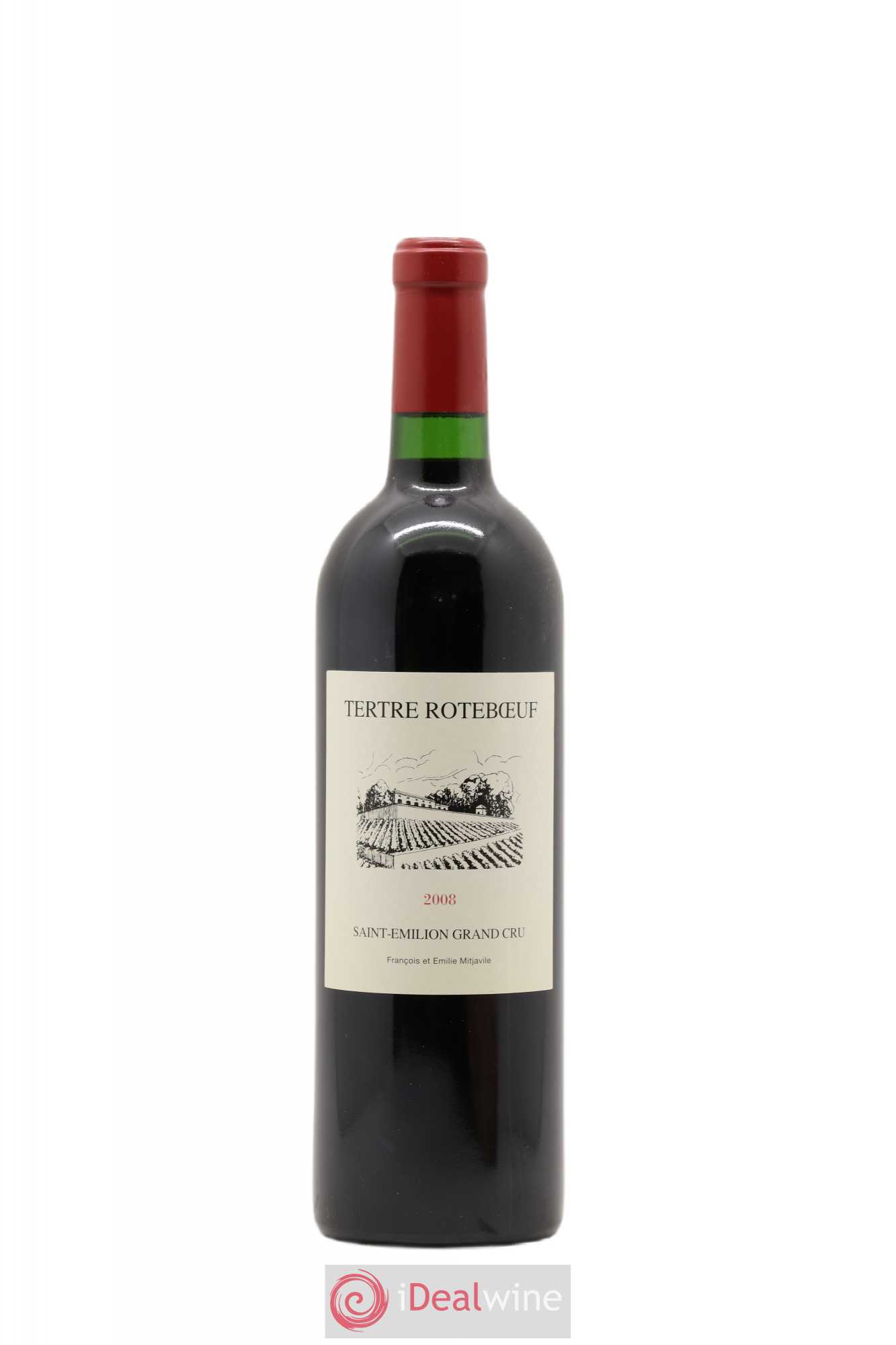 Château Tertre Roteboeuf 2008 - Lot de 1 bouteille - 0