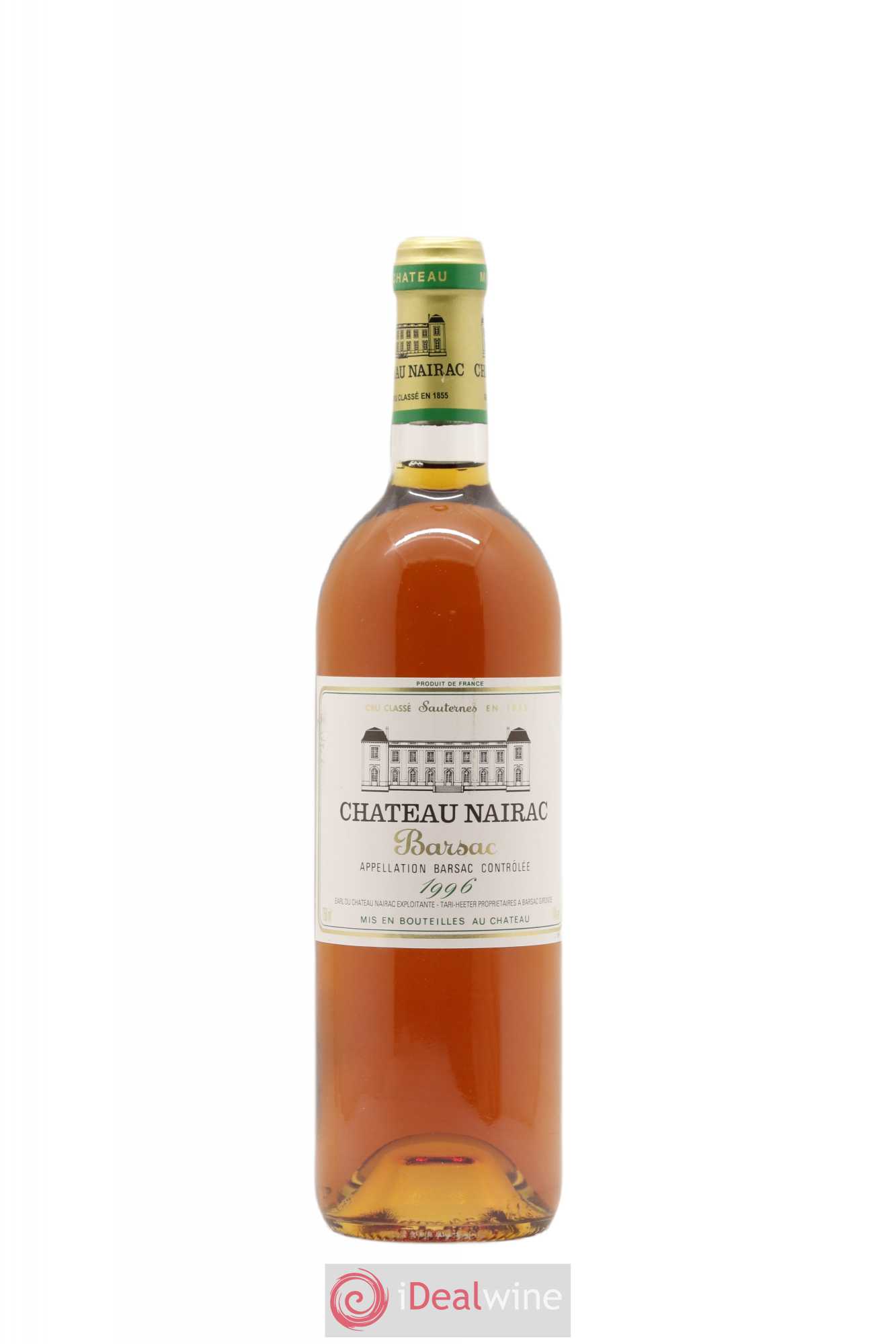 Château Nairac 2ème Grand Cru Classé 1996 - Lotto di 1 bottiglia - 0