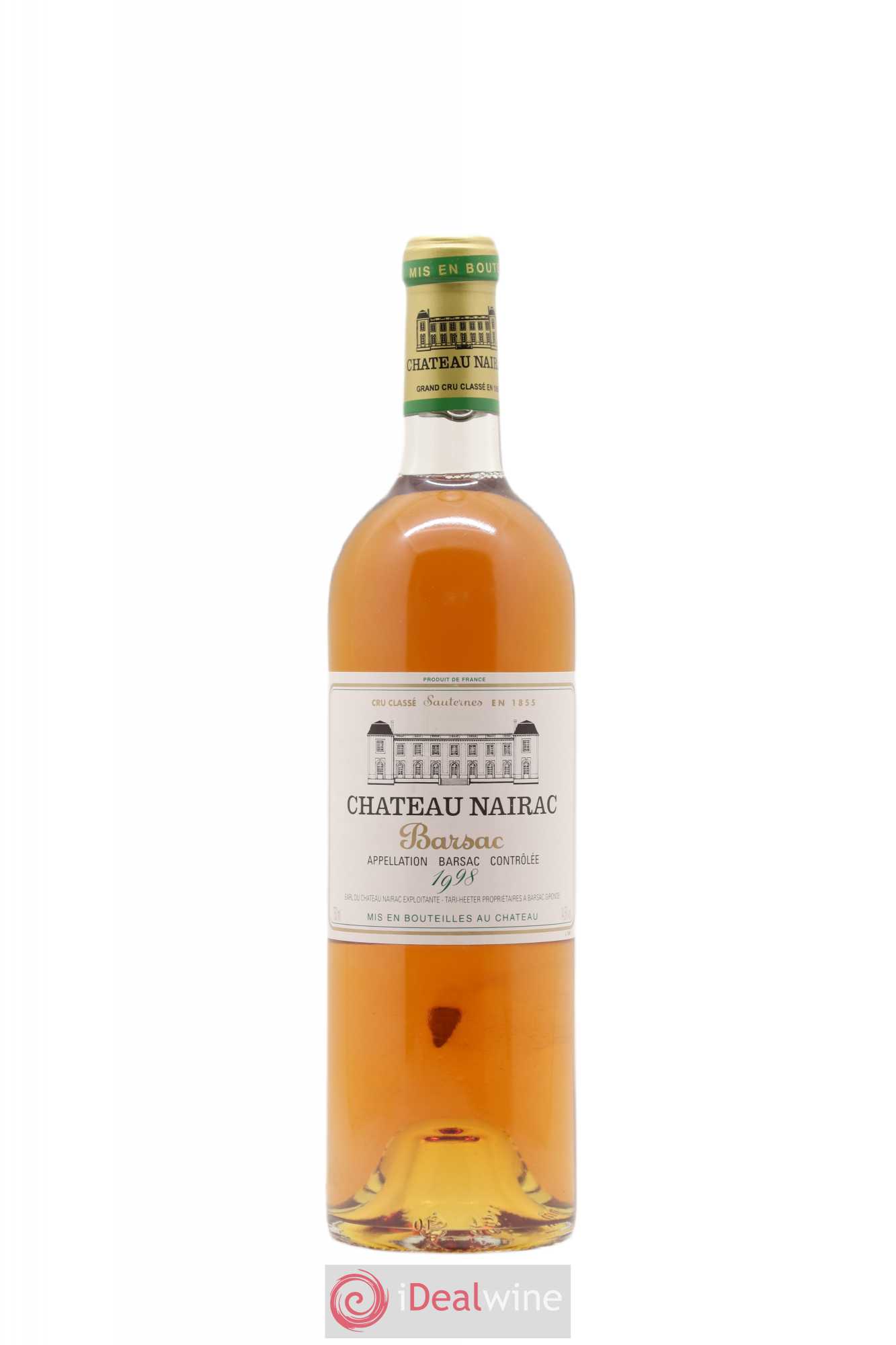 Château Nairac 2ème Grand Cru Classé 1998 - Lotto di 1 bottiglia - 0