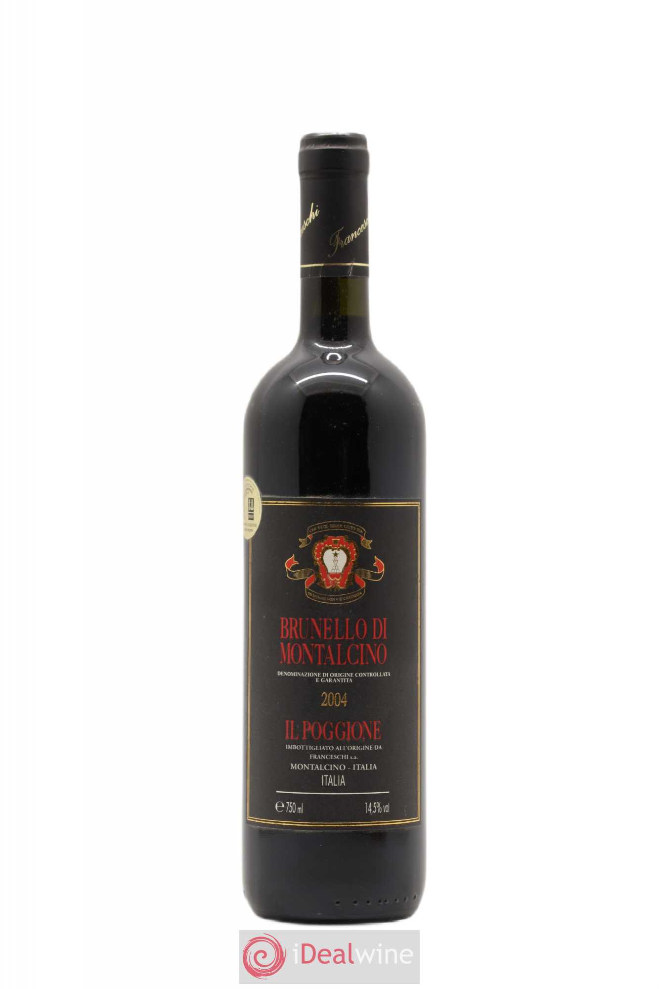 Brunello di Montalcino DOCG Il Poggione Lavinio Franceschi 2004 - Lot de 1 bouteille - 0