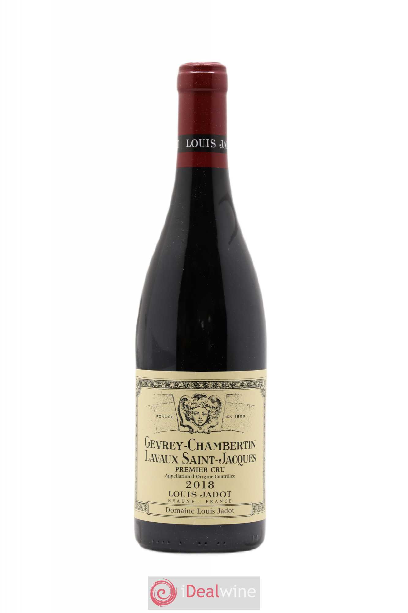 Gevrey-Chambertin 1er Cru Lavaux Saint Jacques Maison Louis Jadot (sans prix de réserve) 2018 - Lot de 1 bouteille - 0