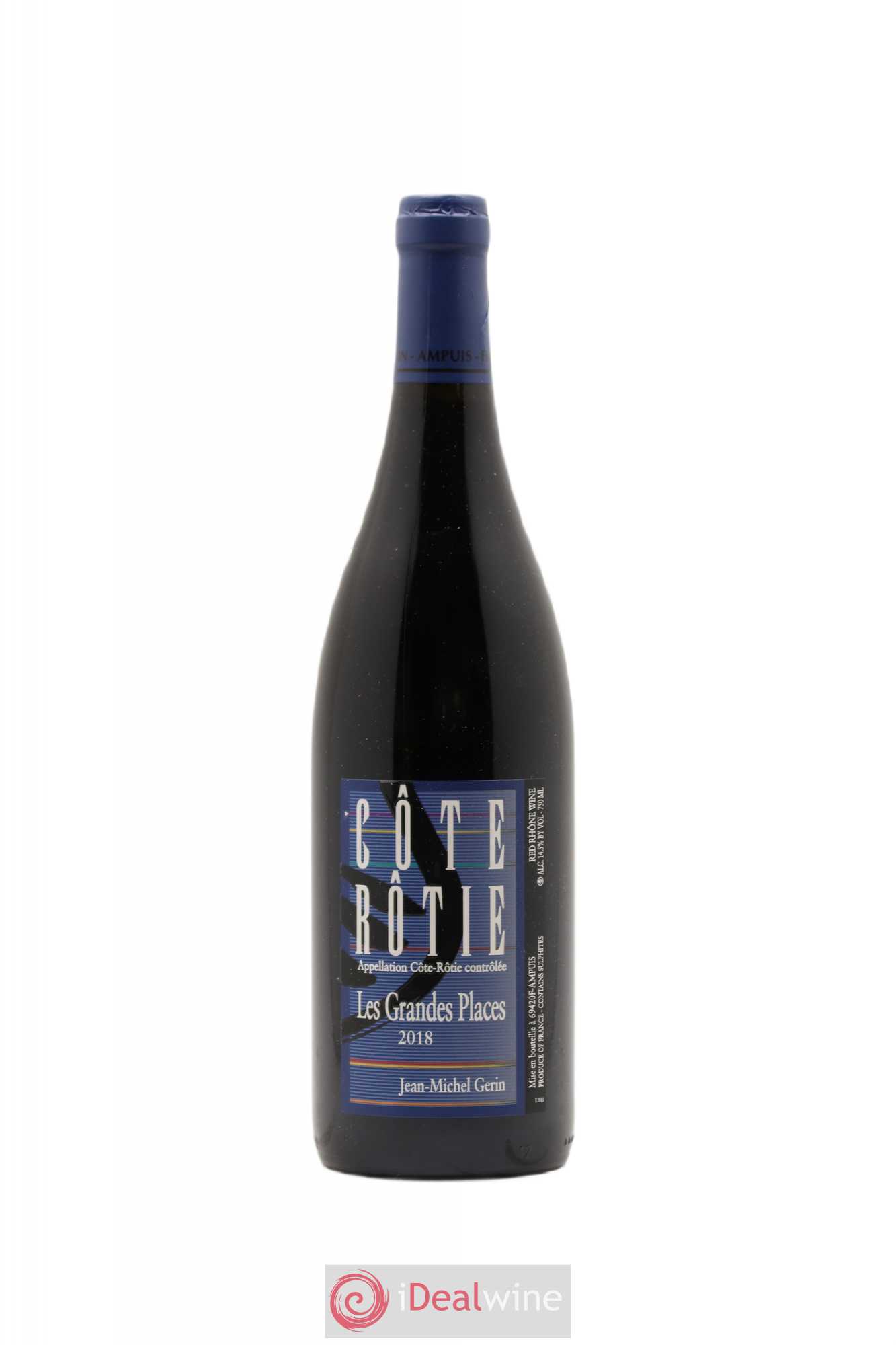 Côte-Rôtie Les Grandes Places Jean-Michel Gerin 2018 - Lot de 1 bouteille - 0
