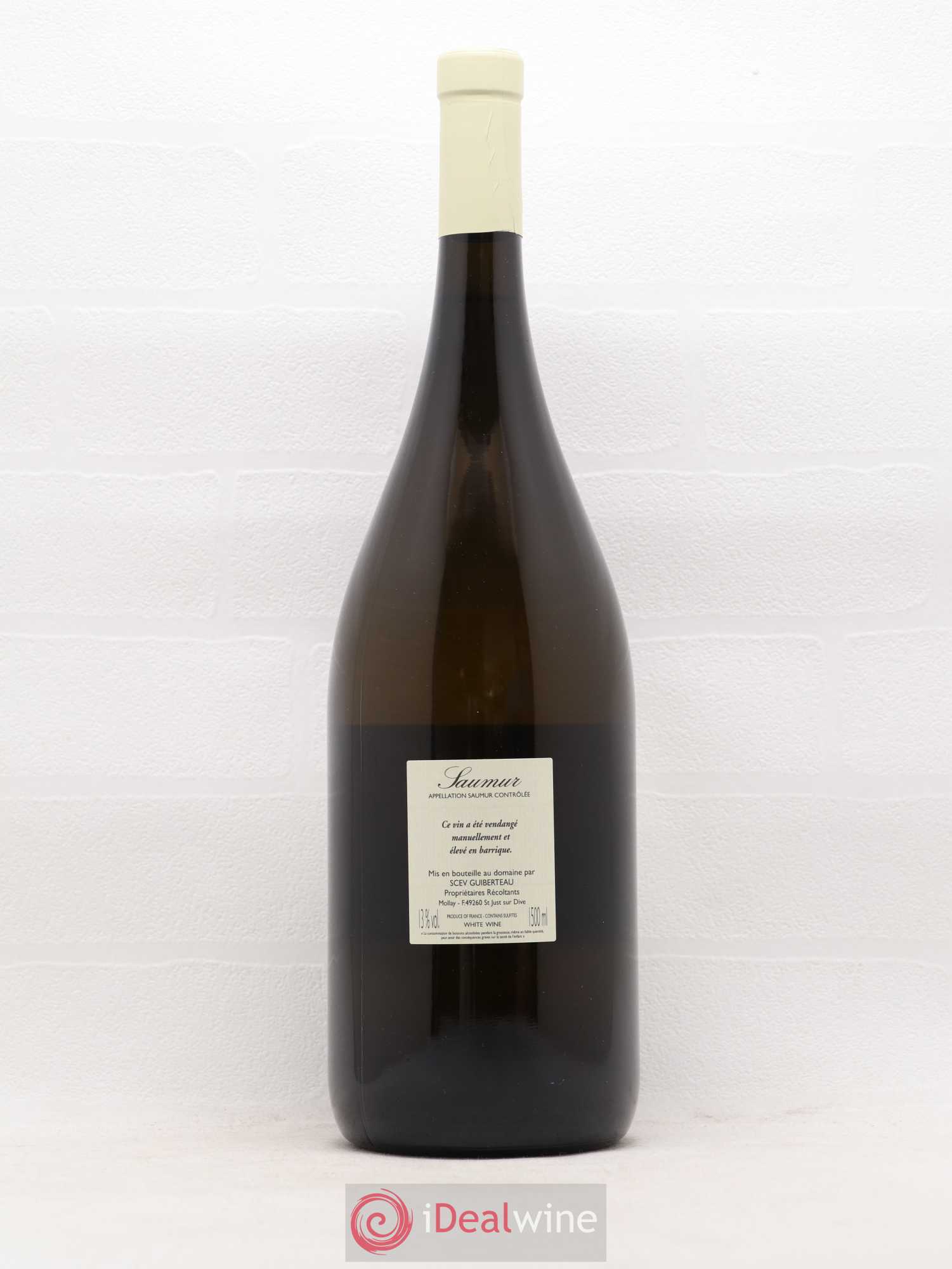 Saumur Brézé Domaine Guiberteau 2015 - Lot de 1 magnum - 1