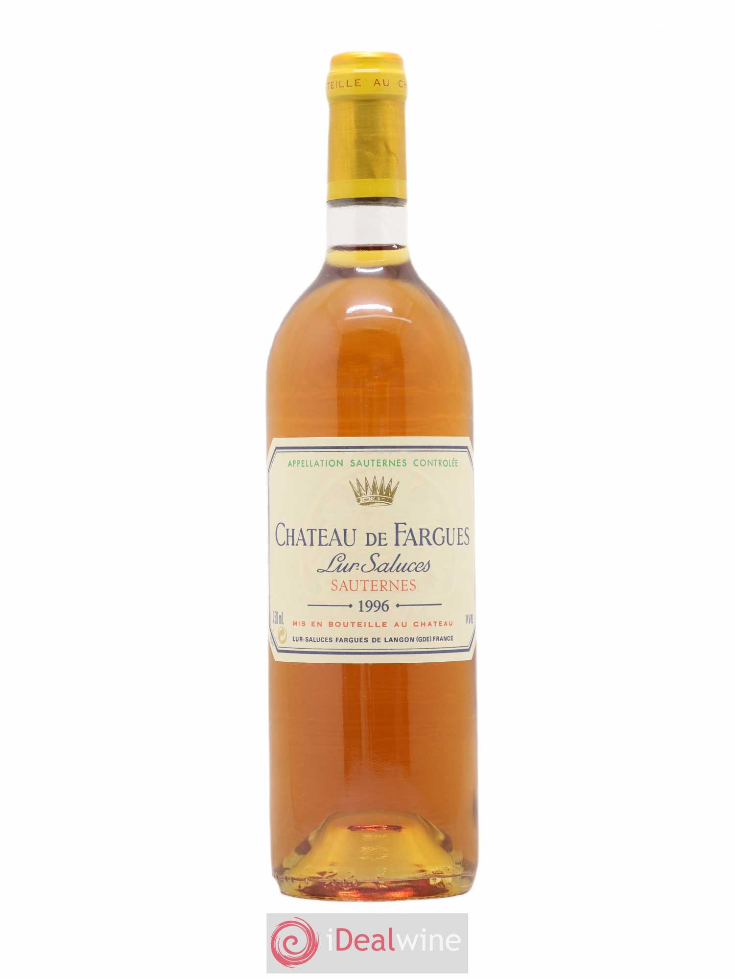 Château de Fargues 1996 - Lotto di 1 bottiglia - 0