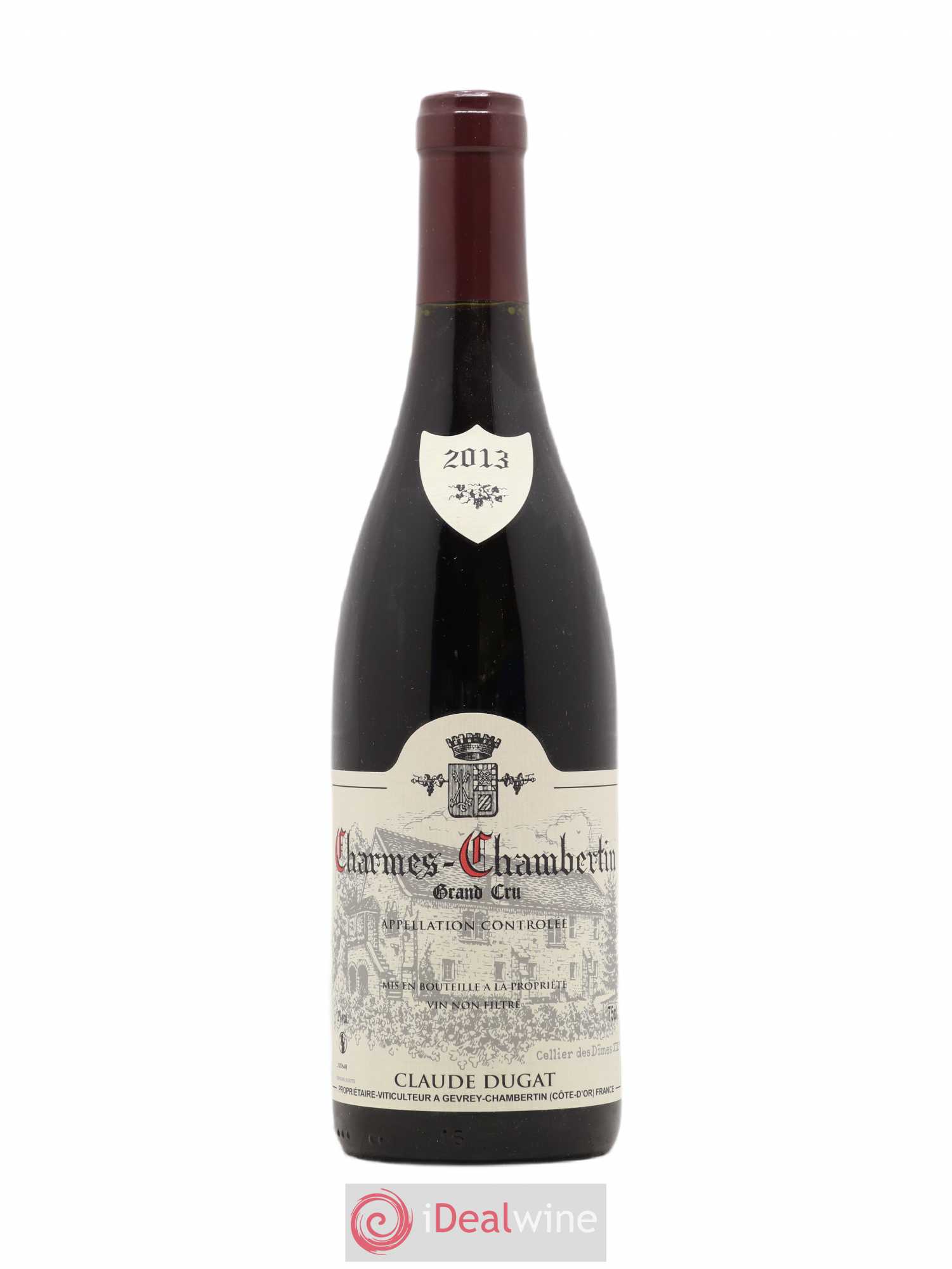 Charmes-Chambertin Grand Cru Claude Dugat (sans prix de réserve) 2013 - Lot de 1 bouteille - 0