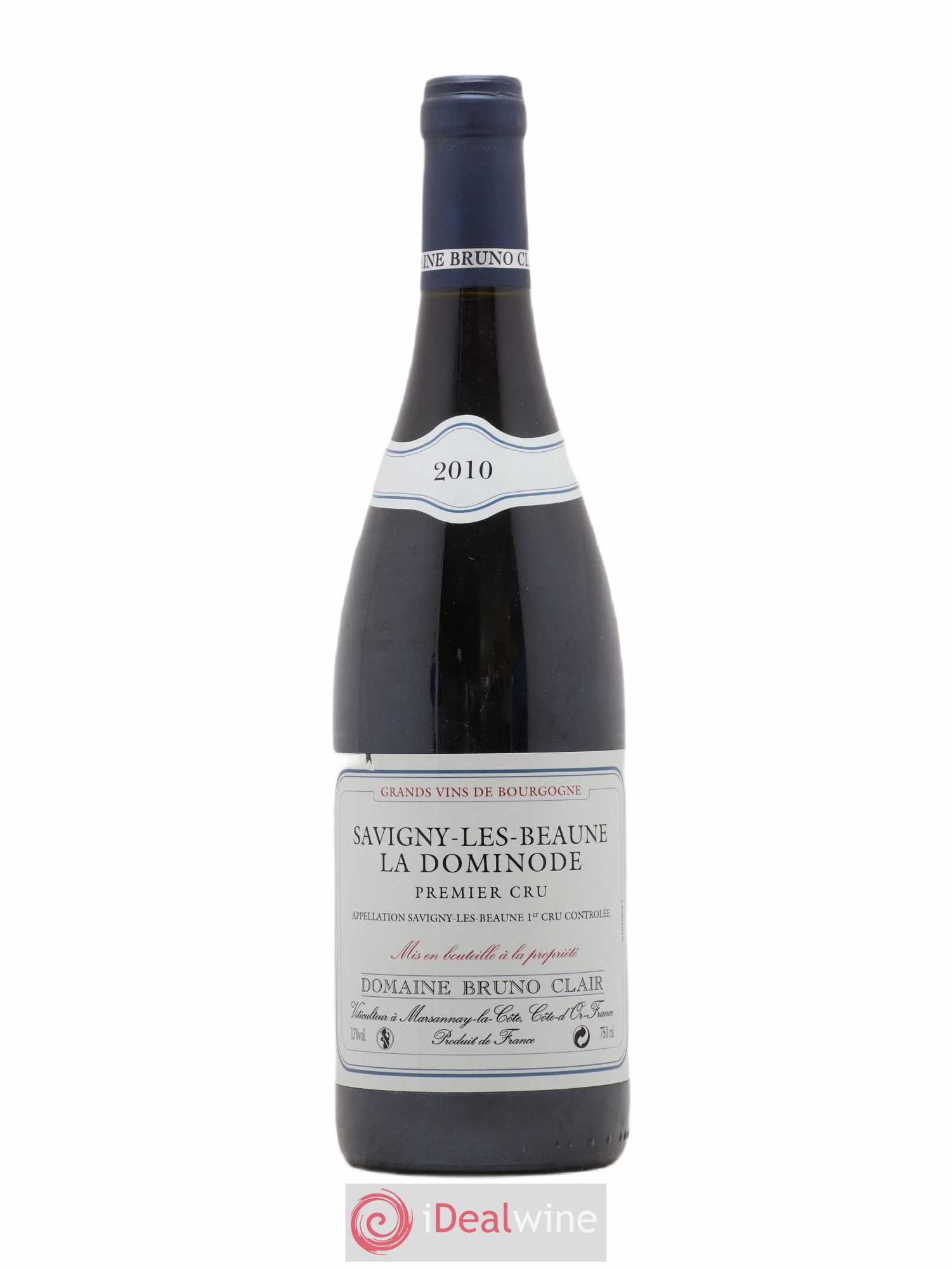 Savigny-lès-Beaune 1er Cru La Dominode Bruno Clair (Domaine) (sans prix de réserve) 2010 - Lot de 1 bouteille - 0