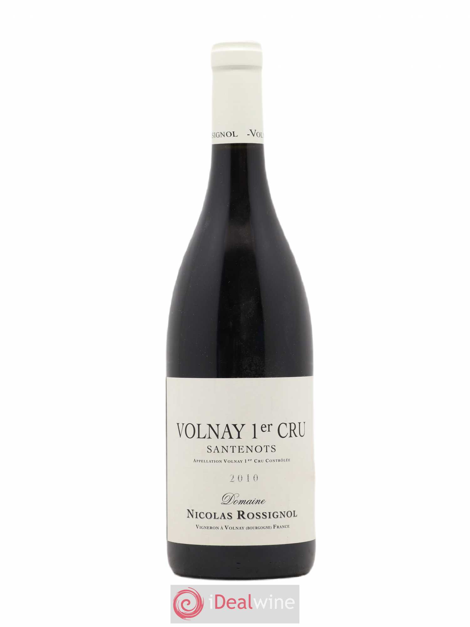 Volnay 1er Cru Santenots Nicolas Rossignol 2010 - Lot de 1 bouteille - 0