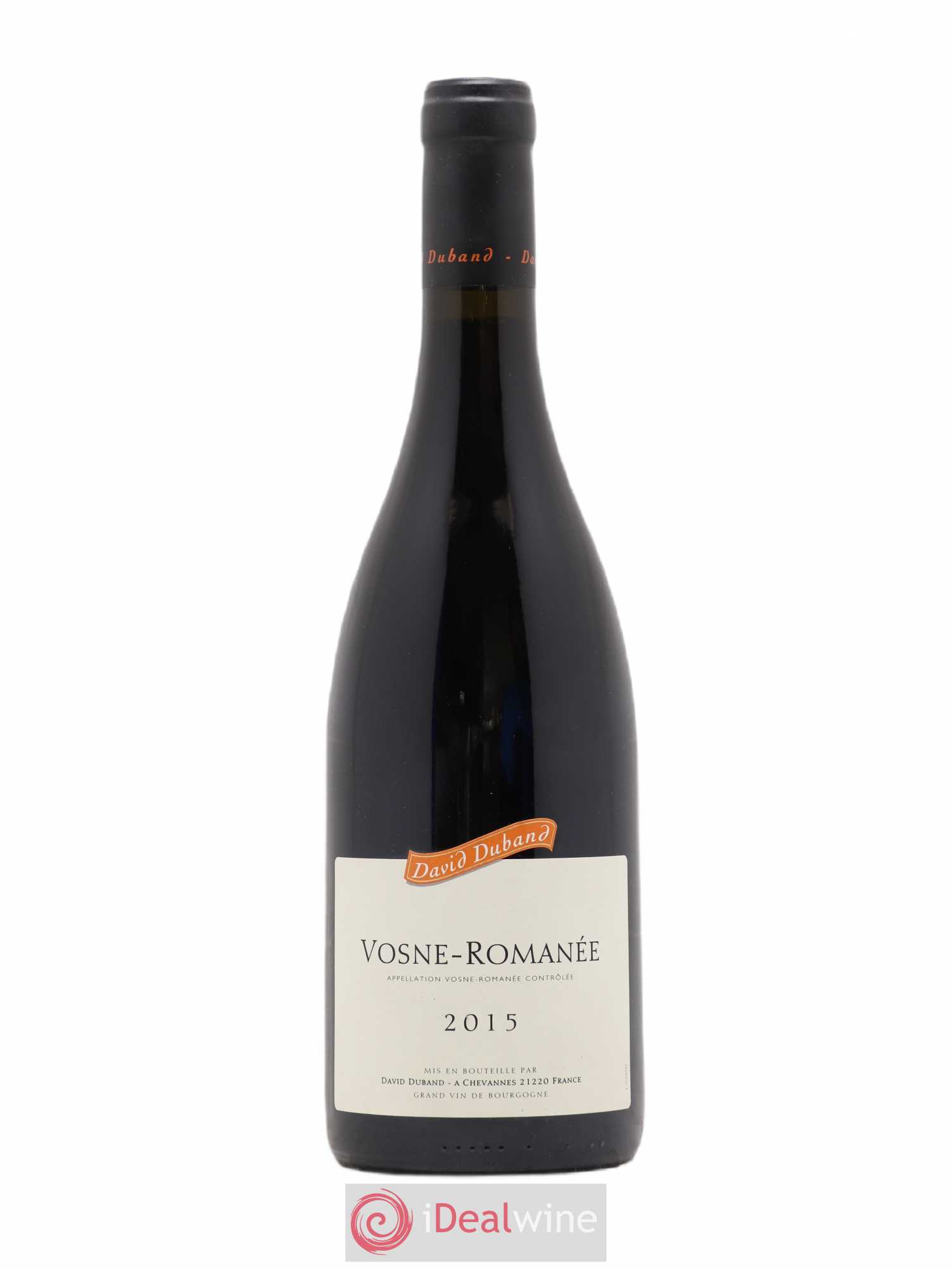 Vosne-Romanée David Duband (Domaine) 2015 - Lot de 1 bouteille - 0