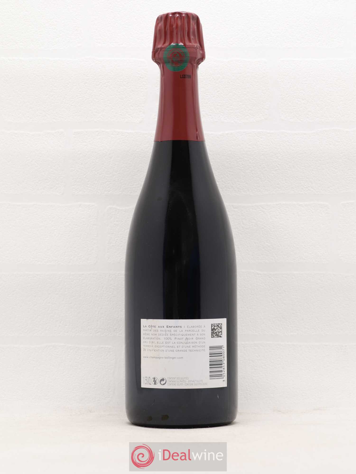 La Côte Aux Enfants Bollinger 2009 - Lot de 1 bouteille - 1