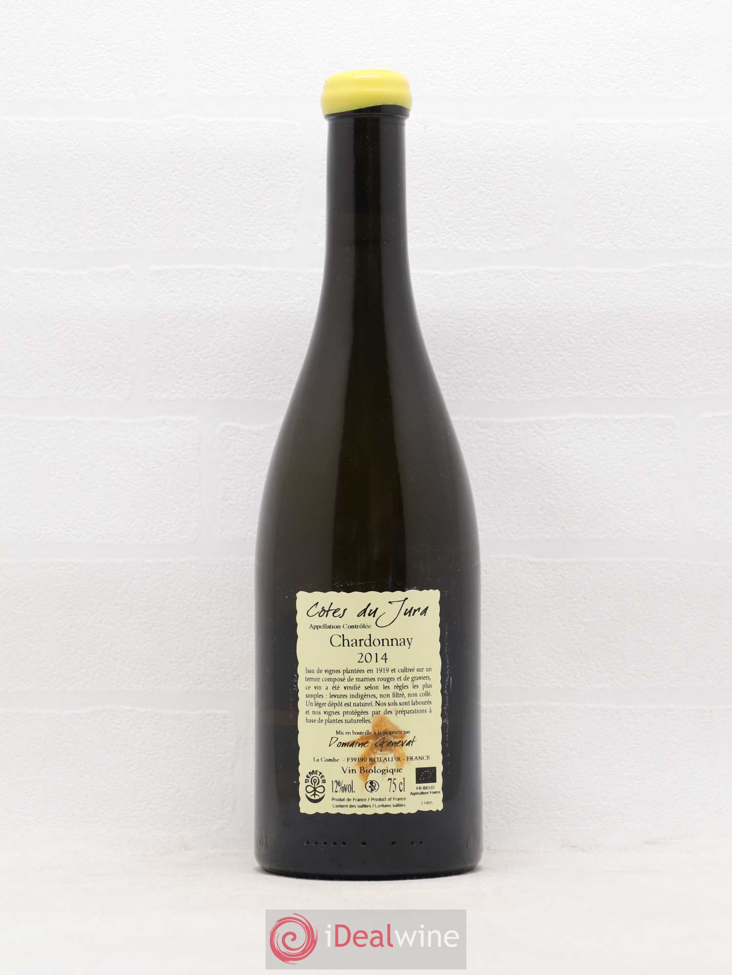 Côtes du Jura Les Grands Teppes Vieilles Vignes Jean-François Ganevat (Domaine) 2014 - Lot de 1 bouteille - 1