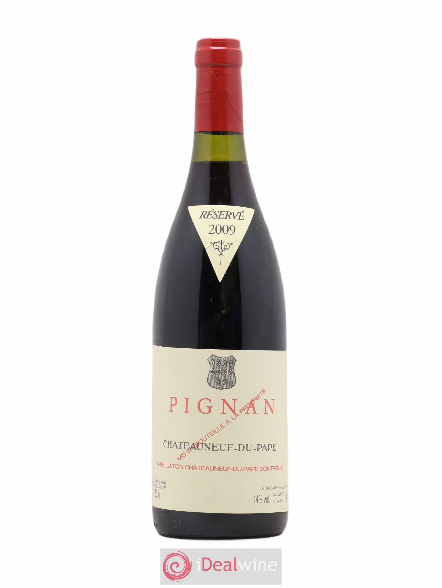 Châteauneuf-du-Pape Pignan Emmanuel Reynaud 2009 - Lot de 1 bouteille - 0