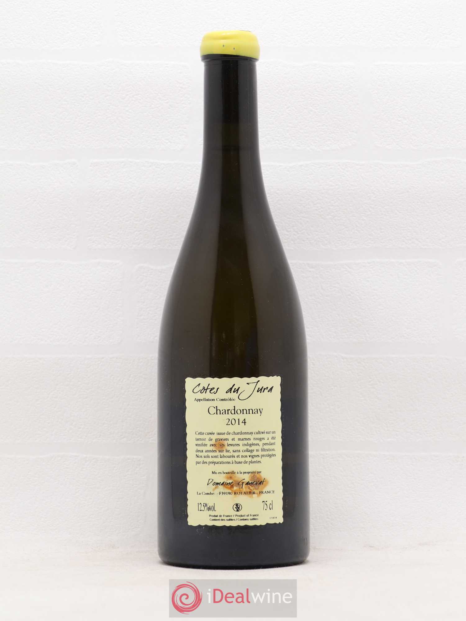 Côtes du Jura Les Gryphées Vieilles Vignes Jean-François Ganevat (Domaine) 2014 - Lot de 1 bouteille - 1