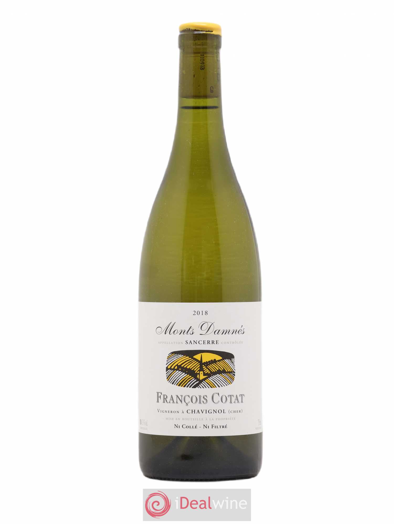 Sancerre Les Monts Damnés François Cotat 2018 - Lot de 1 bouteille - 0