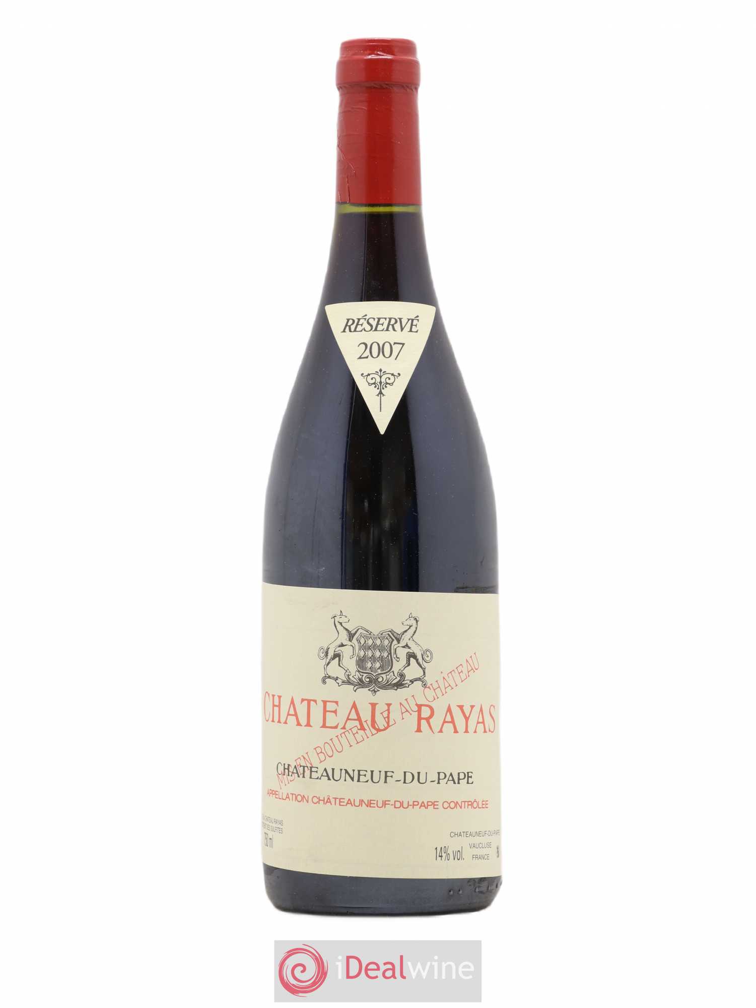 Châteauneuf-du-Pape Château Rayas Emmanuel Reynaud 2007 - Lot de 1 bouteille - 0