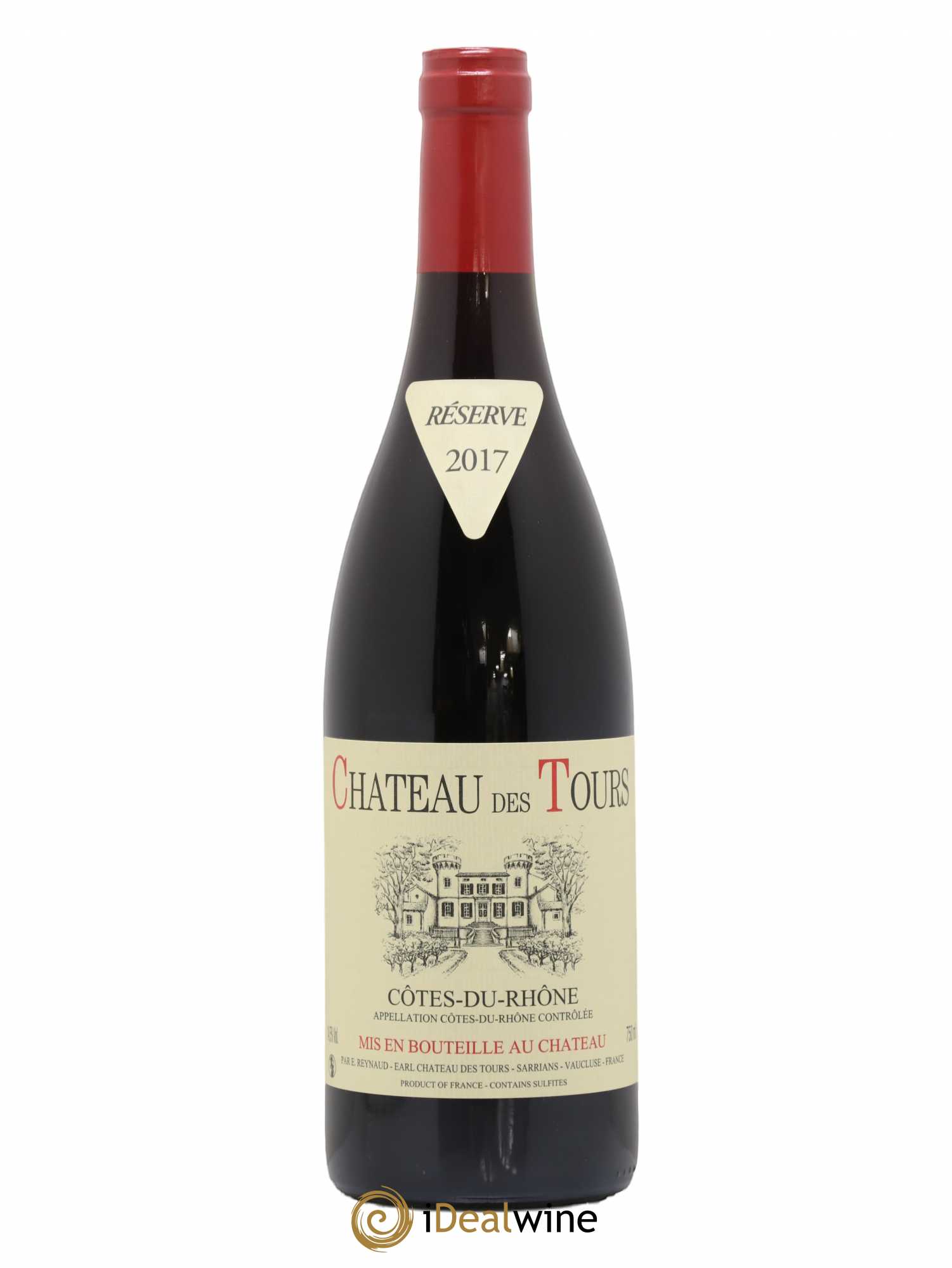 Côtes-du-Rhône Château des Tours Emmanuel Reynaud 2017 - Lot de 1 bouteille - 0