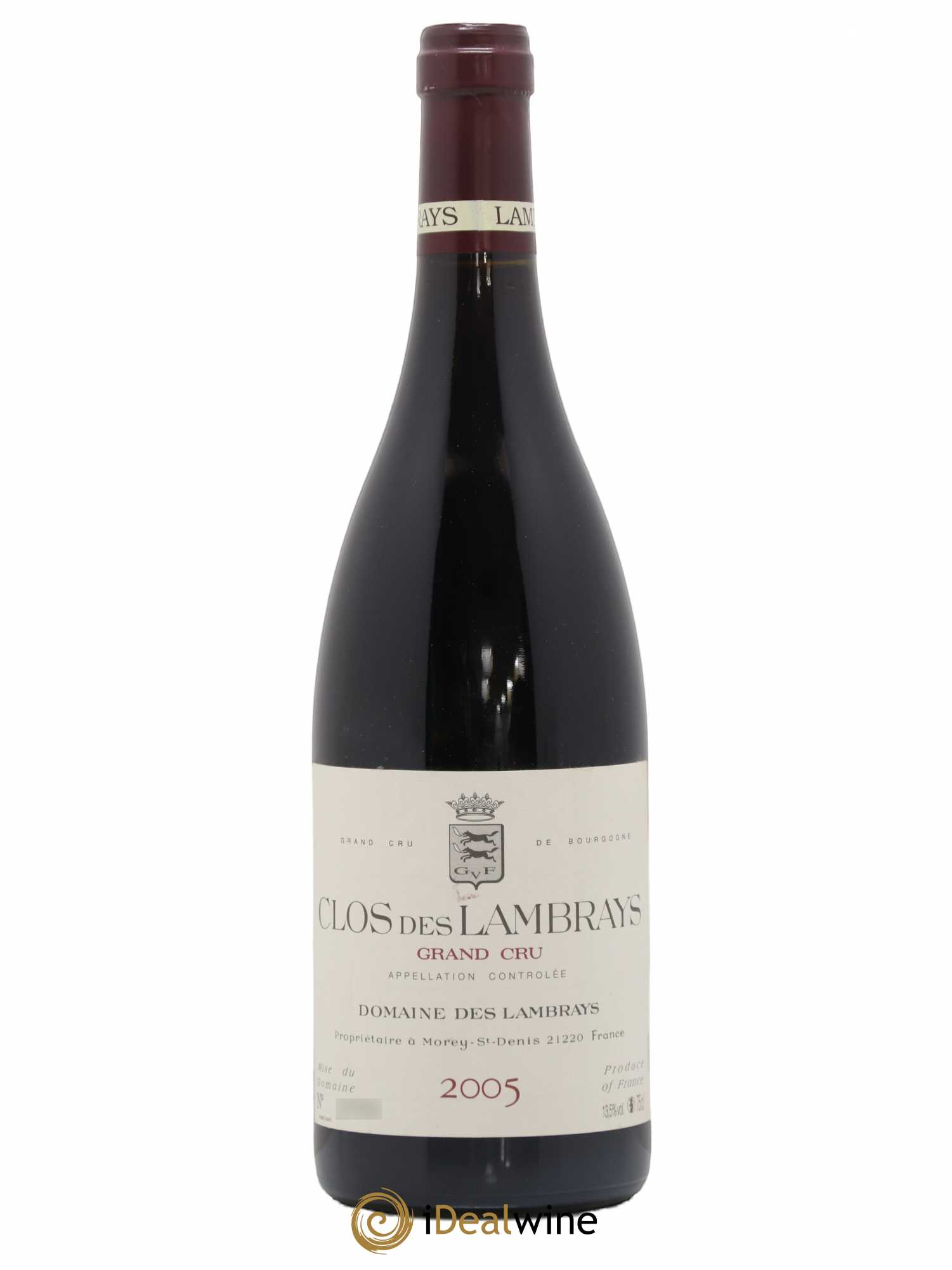 Clos des Lambrays Grand Cru Domaine des Lambrays 2005 - Lot de 1 bouteille - 0