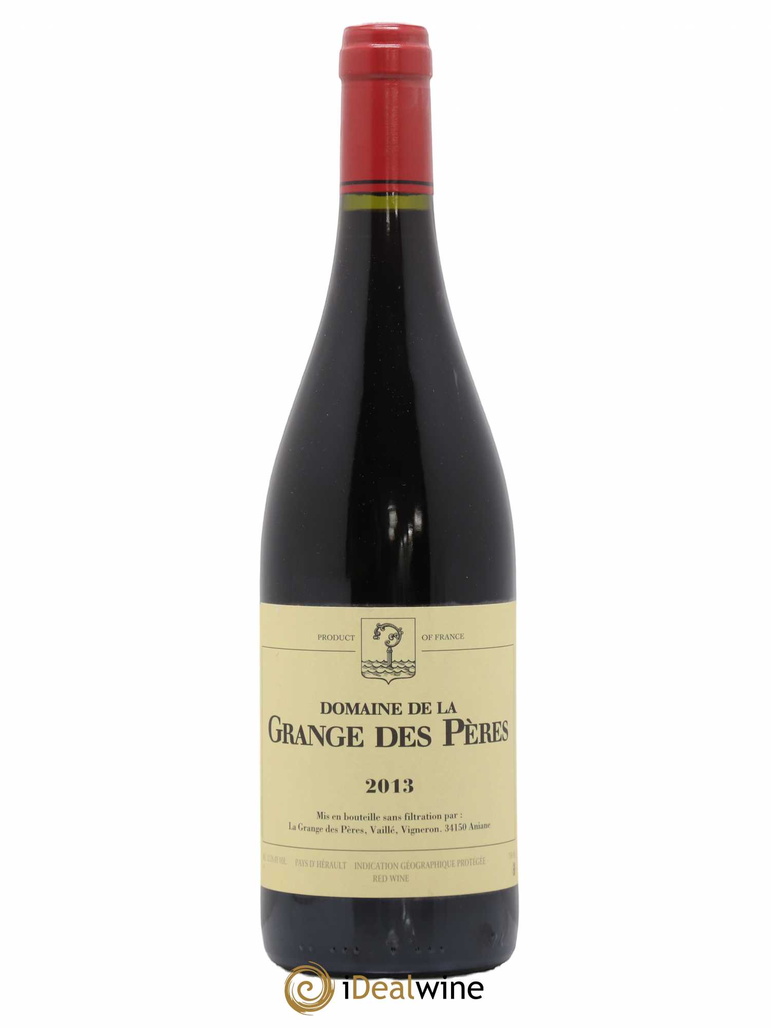 Pays d'Hérault Grange des Pères Laurent Vaillé 2013 - Lot de 1 bouteille - 0