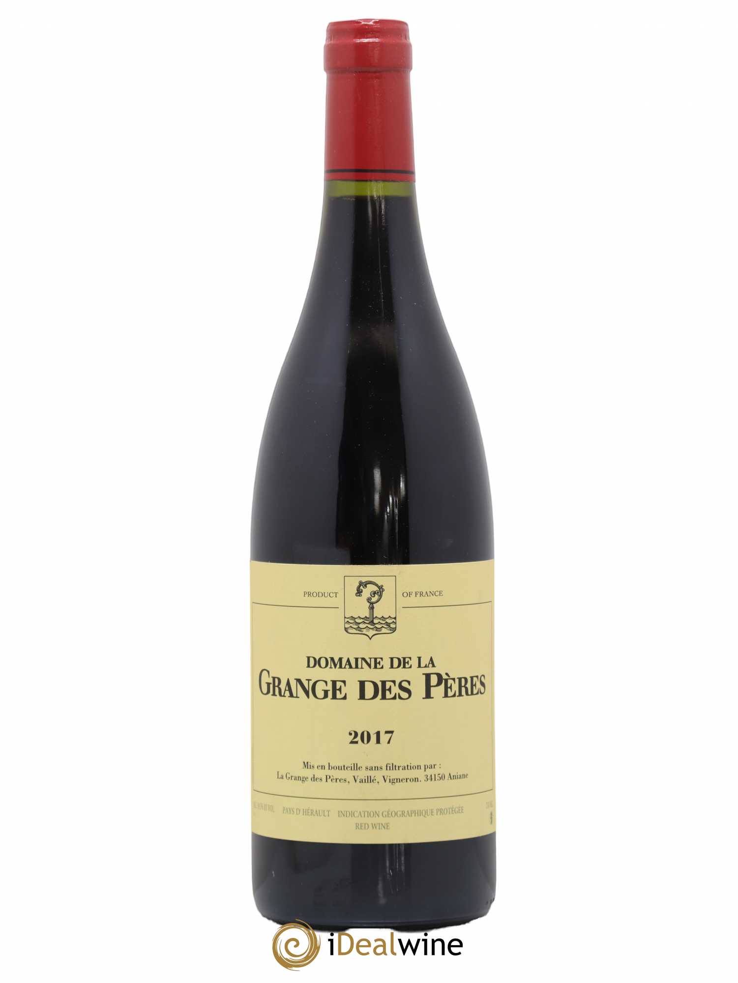 Pays d'Hérault Grange des Pères Laurent Vaillé 2017 - Lot de 1 bouteille - 0