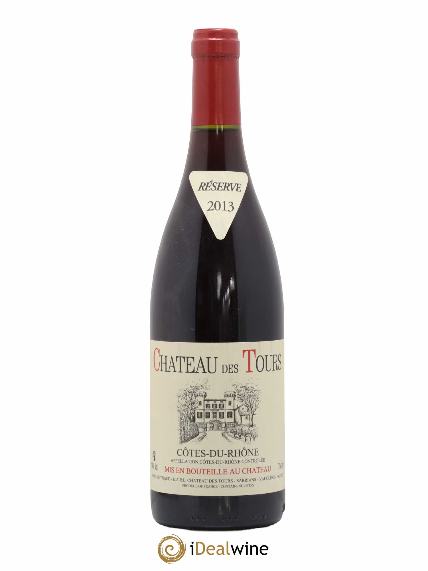Côtes-du-Rhône Château des Tours Emmanuel Reynaud 2013 - Lot de 1 bouteille - 0