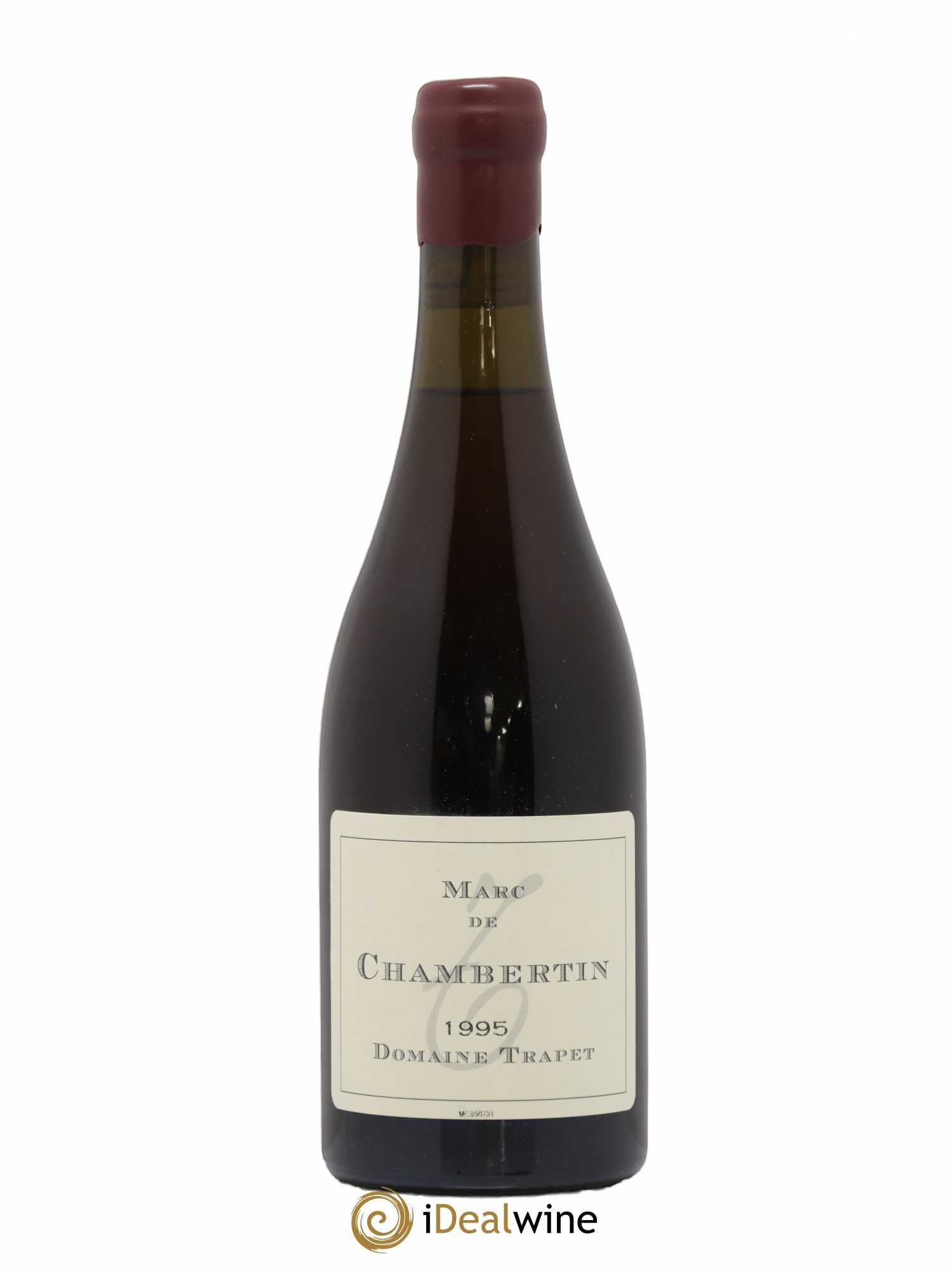 Marc de Bourgogne Marc de Chambertin Jean-Louis Trapet 50cl 1995 - Posten von 1 Flasche - 0