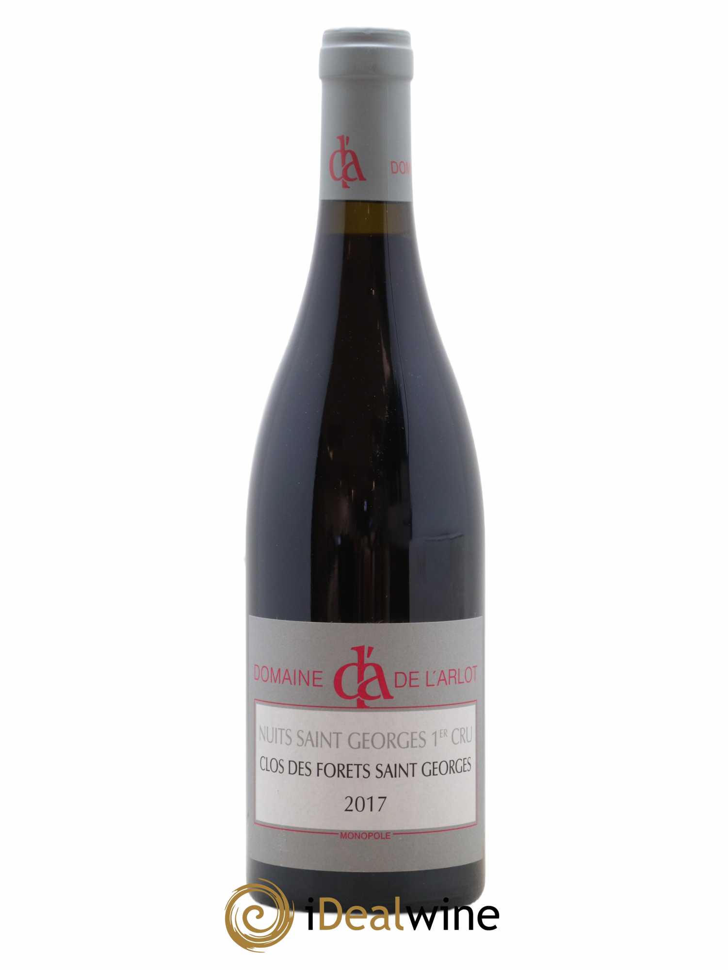 Nuits-Saint-Georges 1er Cru Clos des Forêts Saint-Georges Domaine de l'Arlot 2017 - Lot de 1 bouteille - 0