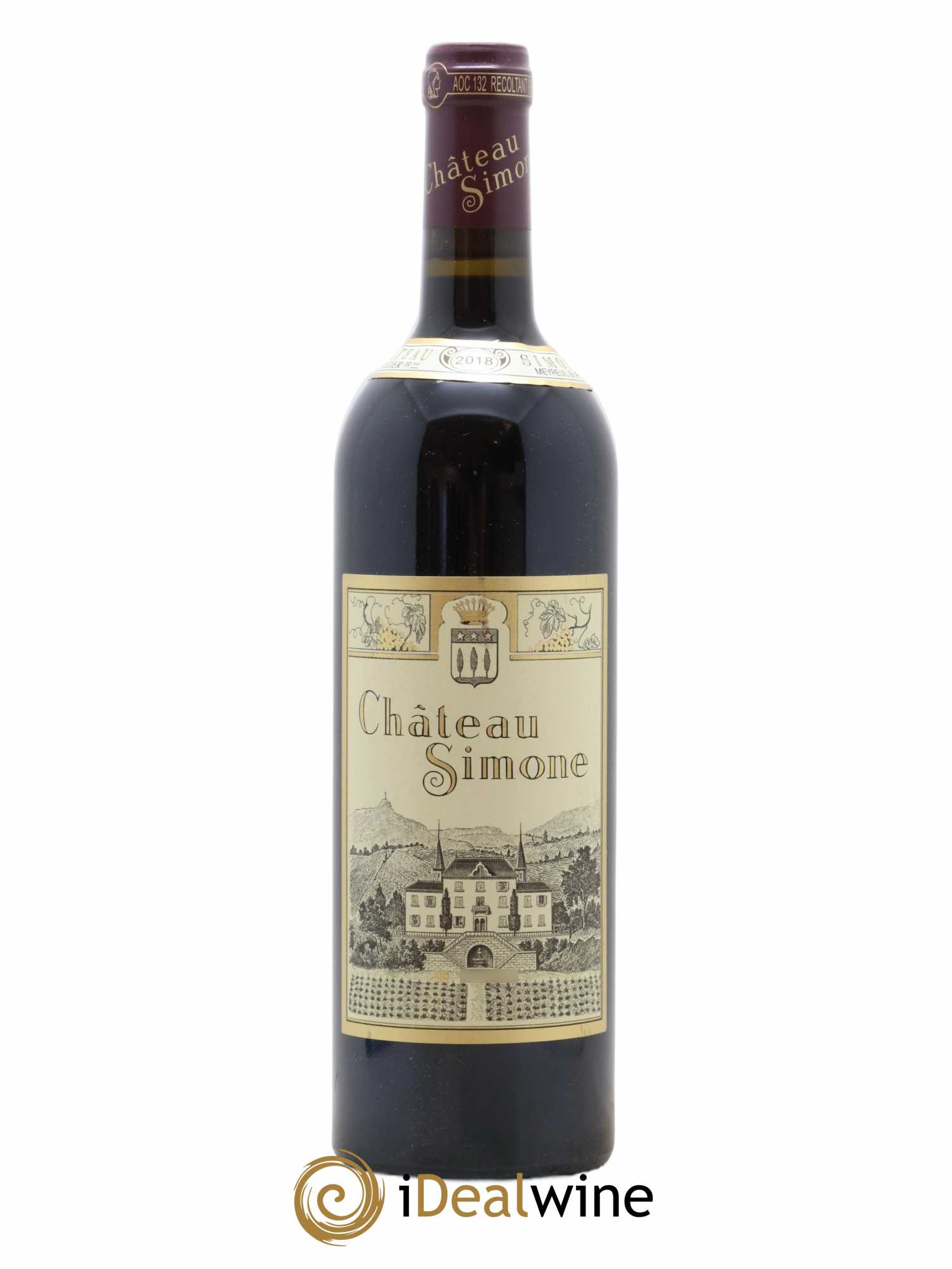 Palette Château Simone Famille Rougier 2018 - Lot of 1 bottle - 0