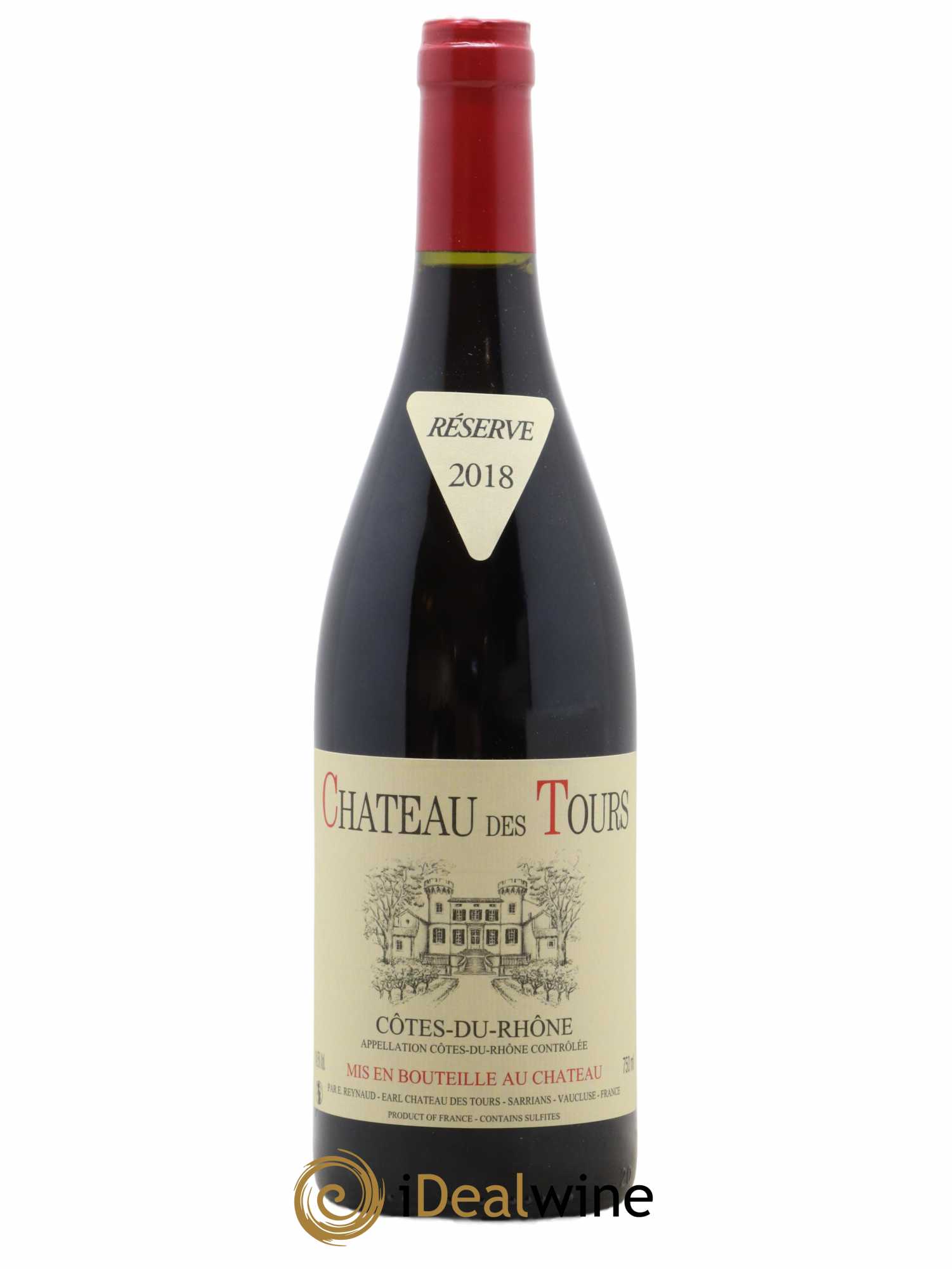 Côtes-du-Rhône Château des Tours Emmanuel Reynaud (sans prix de réserve) 2018 - Lot de 1 bouteille - 0