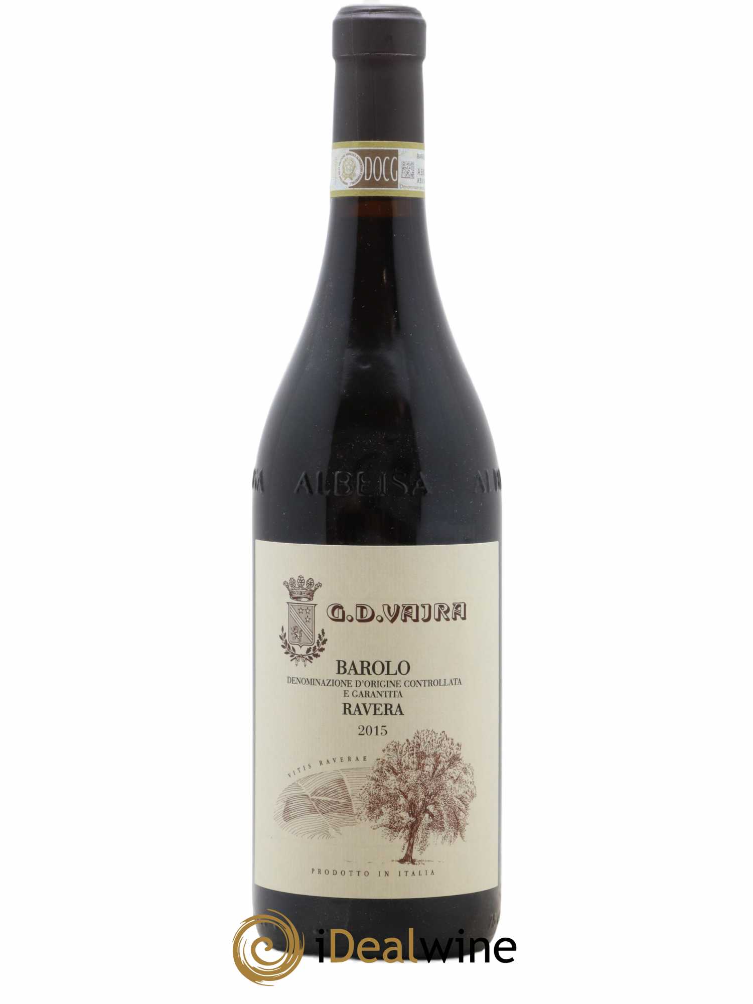 Barolo DOCG Ravera G.D Vajra 2015 - Lotto di 1 bottiglia - 0