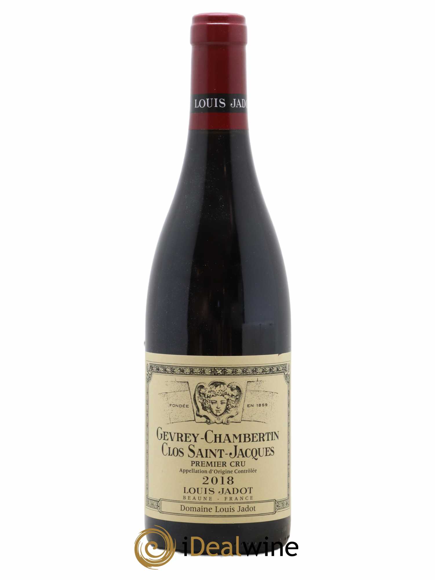 Gevrey-Chambertin 1er Cru Clos Saint Jacques Domaine Louis Jadot 2018 - Lot of 1 bottle - 0