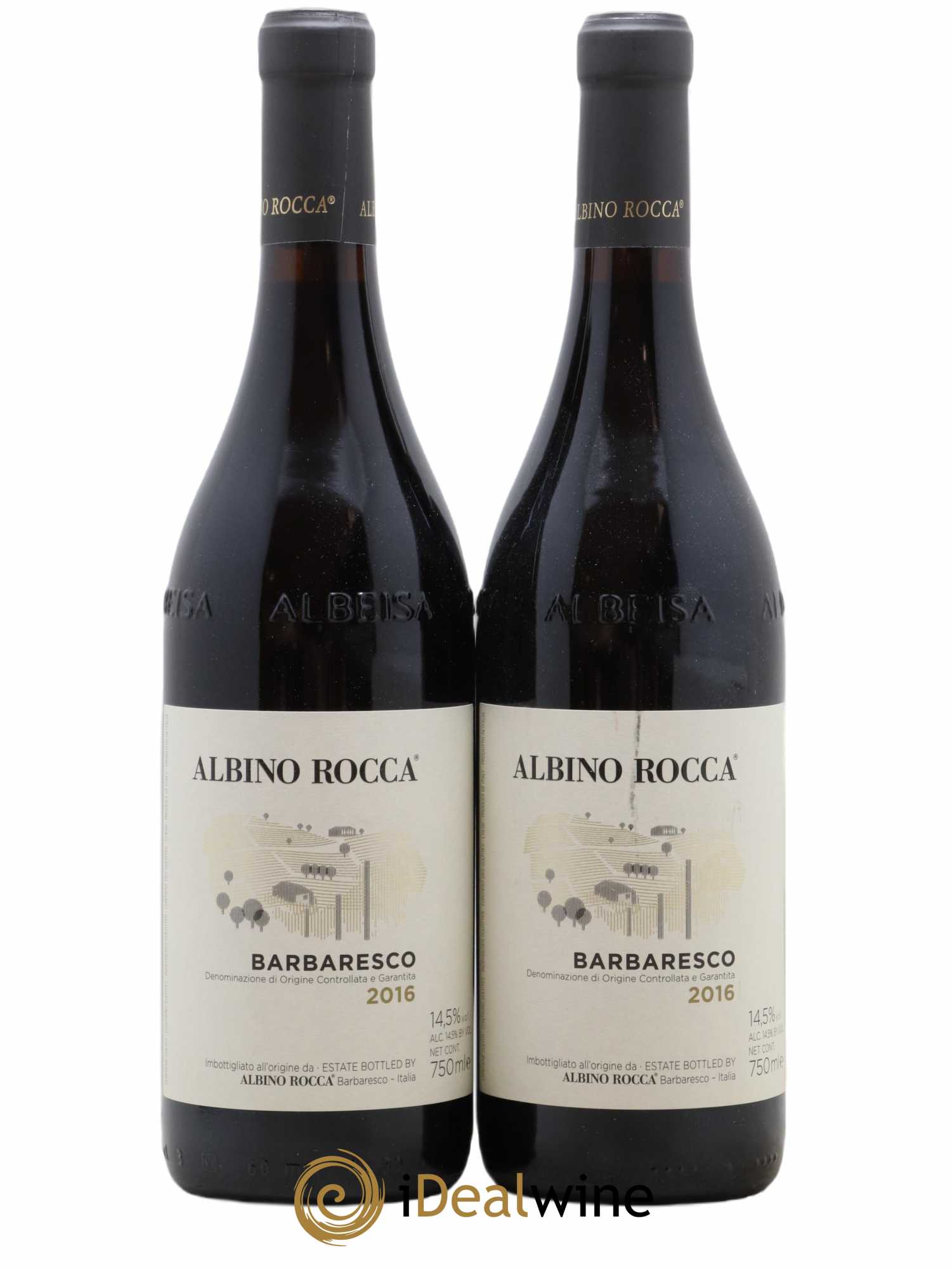 Barbaresco DOCG Albino Rocca 2016 - Lot de 2 bouteilles - 0