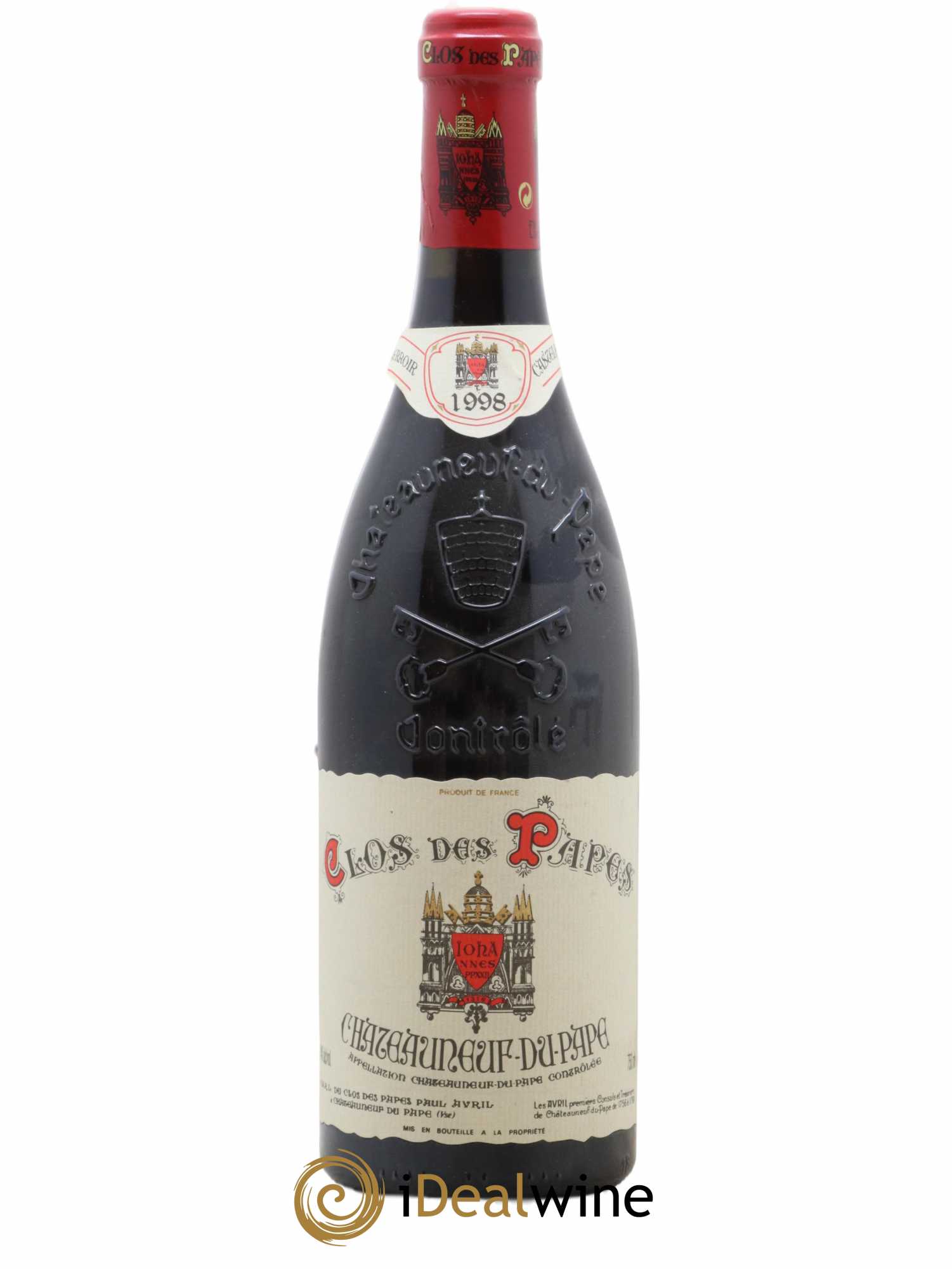 Châteauneuf-du-Pape Clos des Papes - Paul Avril 1998 - Lot of 1 bottle - 0