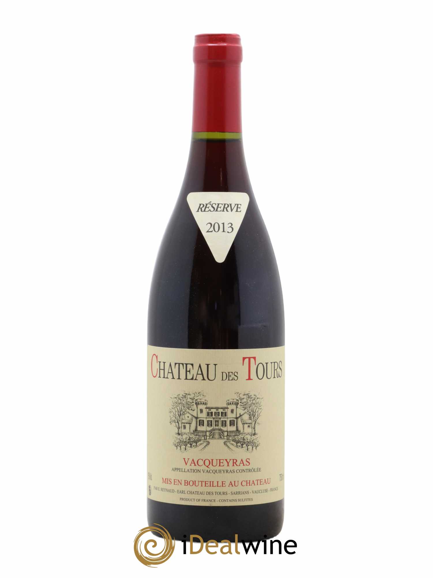 Vacqueyras Château des Tours Emmanuel Reynaud (sans prix de réserve) 2013 - Lot de 1 bouteille - 0