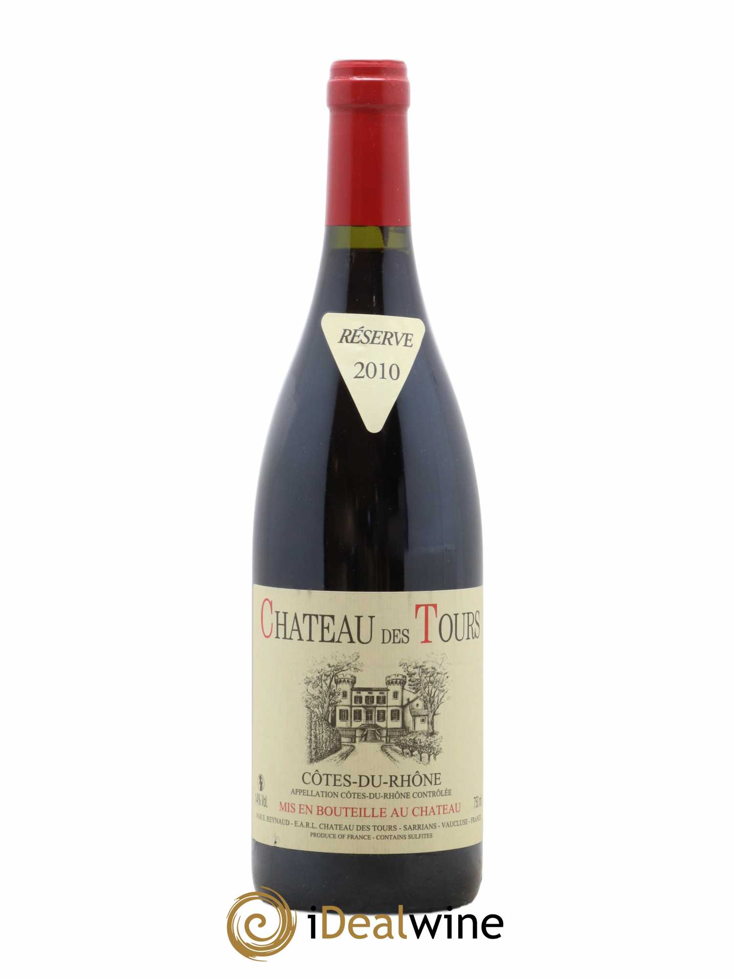 Côtes-du-Rhône Château des Tours Emmanuel Reynaud (sans prix de réserve) 2010 - Lot de 1 bouteille - 0