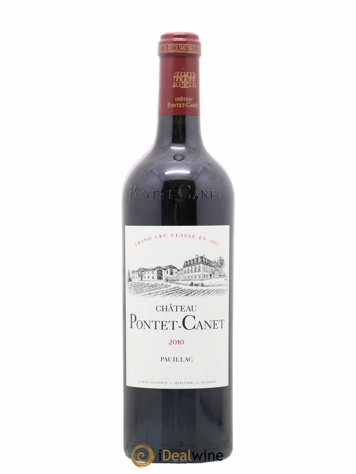Château Pontet Canet 5ème Grand Cru Classé 2010 - Lot de 1 bouteille - 0