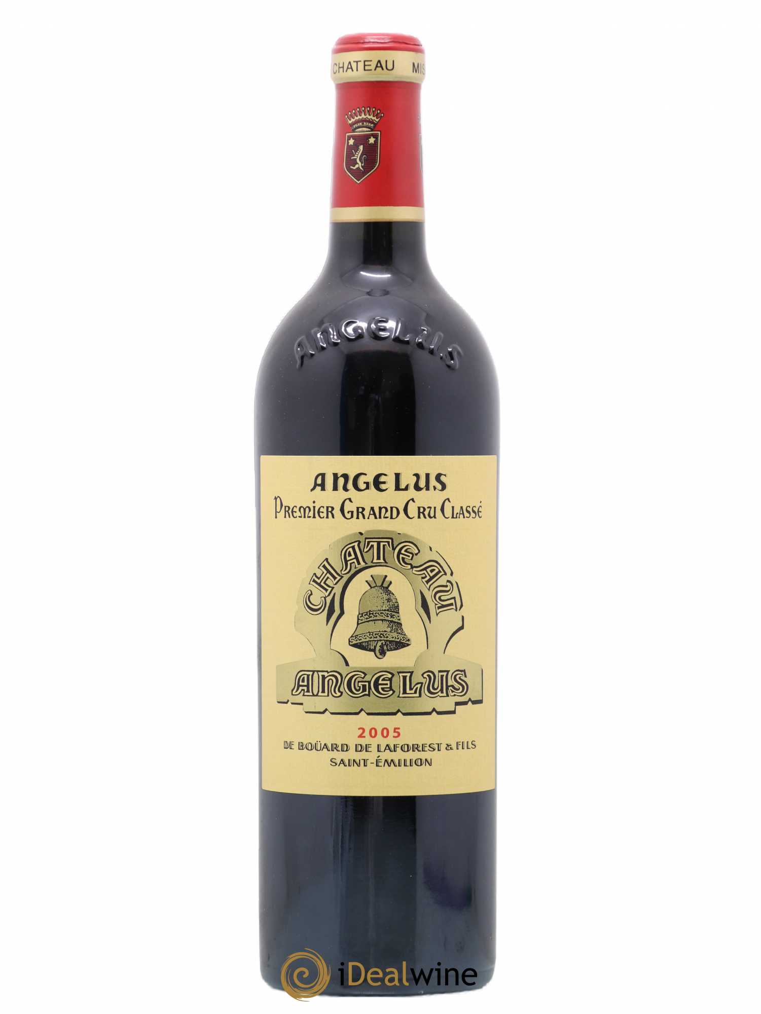Château Angélus 1er Grand Cru Classé A 2005 - Lot de 1 bouteille - 0