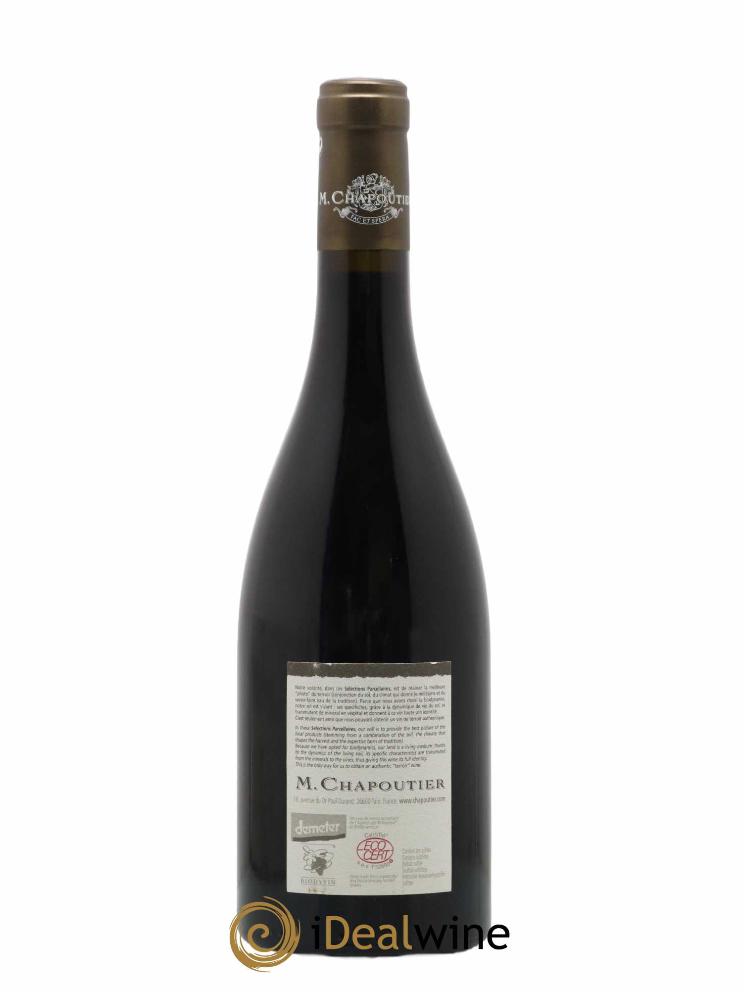 Hermitage Ermitage Le Pavillon Chapoutier 2005 - Lot de 1 bouteille - 1