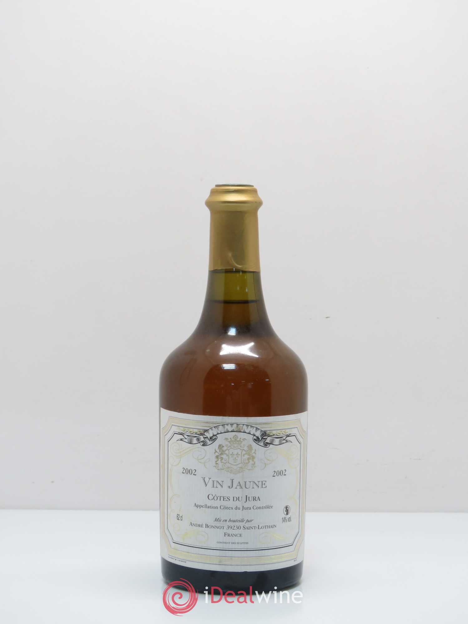 Côtes du Jura Vin Jaune André Bonnot 2002 - Lot de 1 bouteille - 0