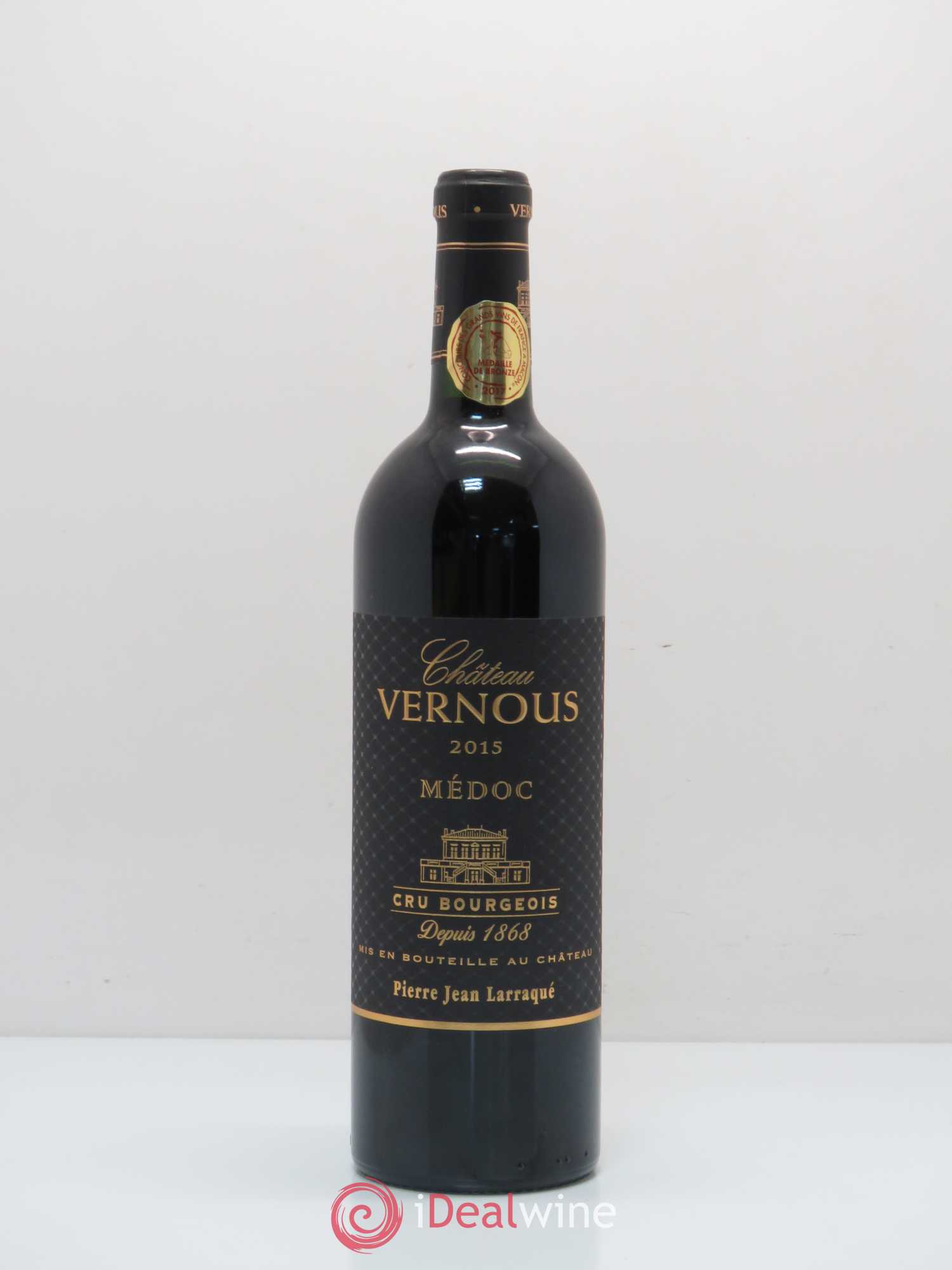 Médoc Château Vernoux 2015 - Lot de 1 bouteille - 0