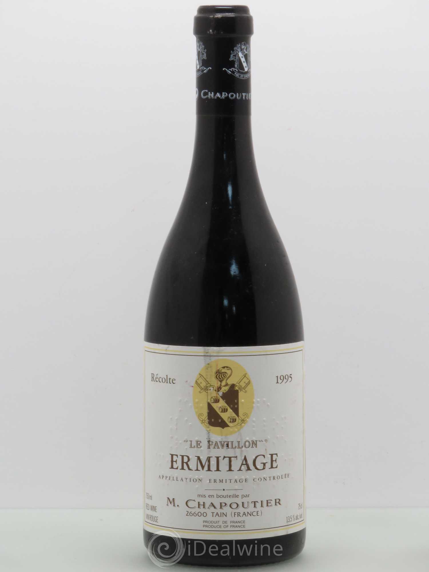 Hermitage Ermitage Le Pavillon Chapoutier 1995 - Lot de 1 bouteille - 0