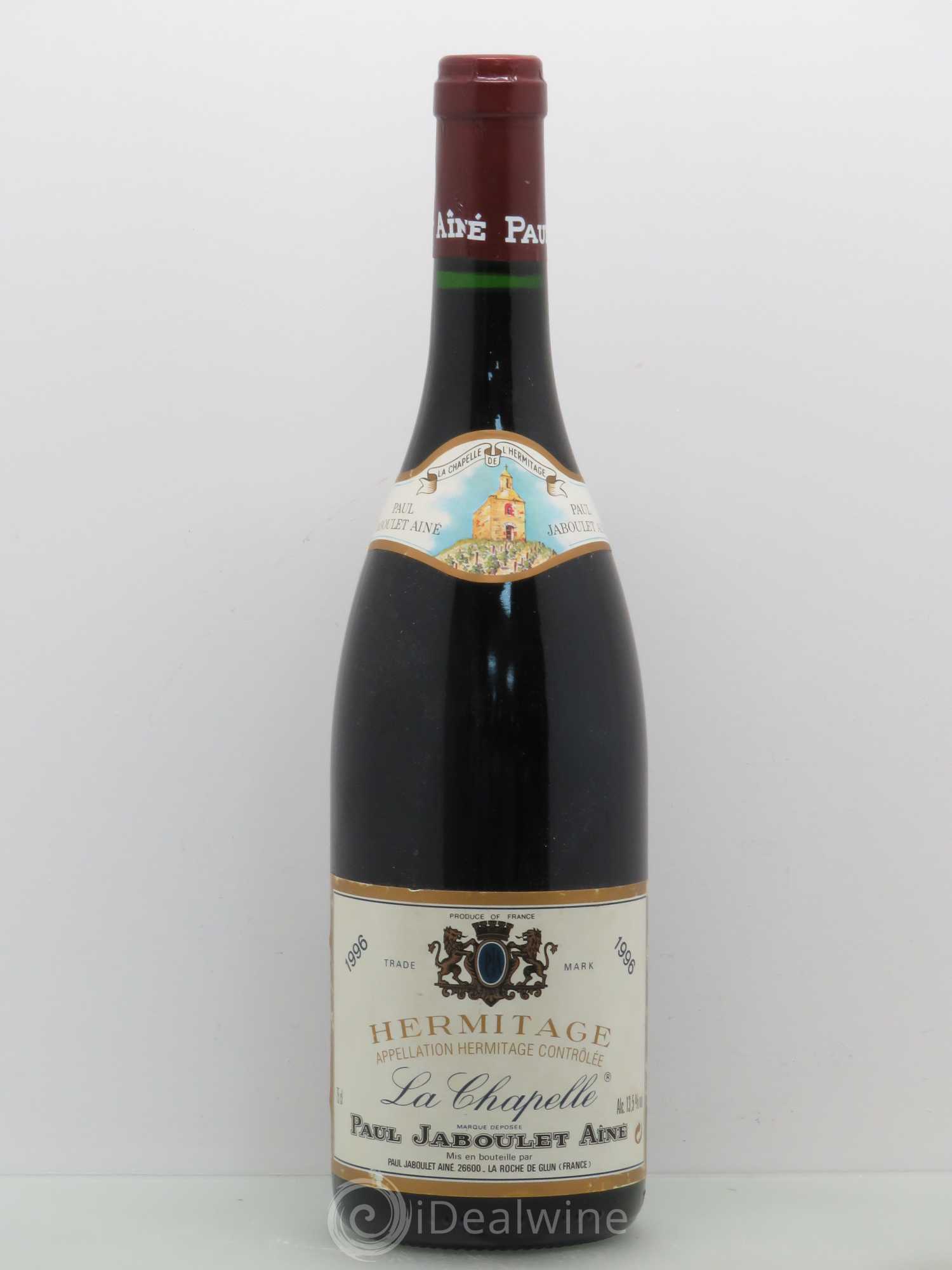 Hermitage La Chapelle Paul Jaboulet Ainé 1996 - Lot de 1 bouteille - 0