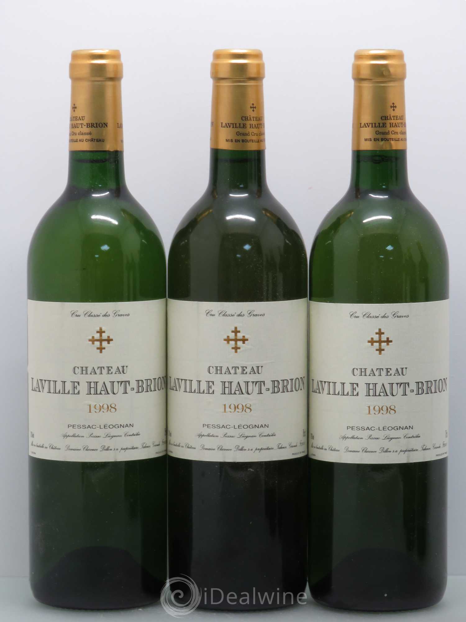 Château Laville Haut-Brion Cru Classé de Graves 1998 - Lot de 6 bouteilles - 1