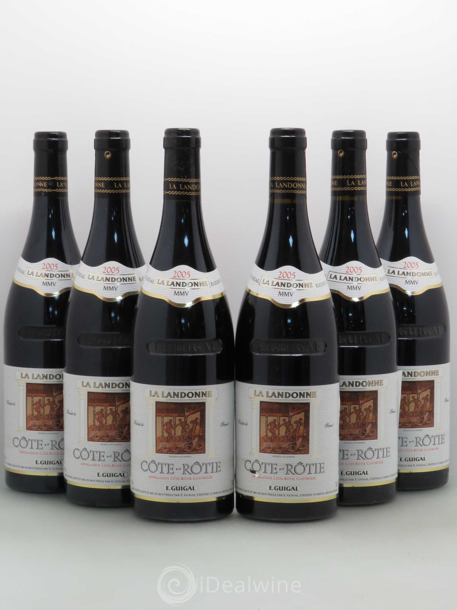Côte-Rôtie La Landonne Guigal 2005 - Lot de 6 bouteilles - 0