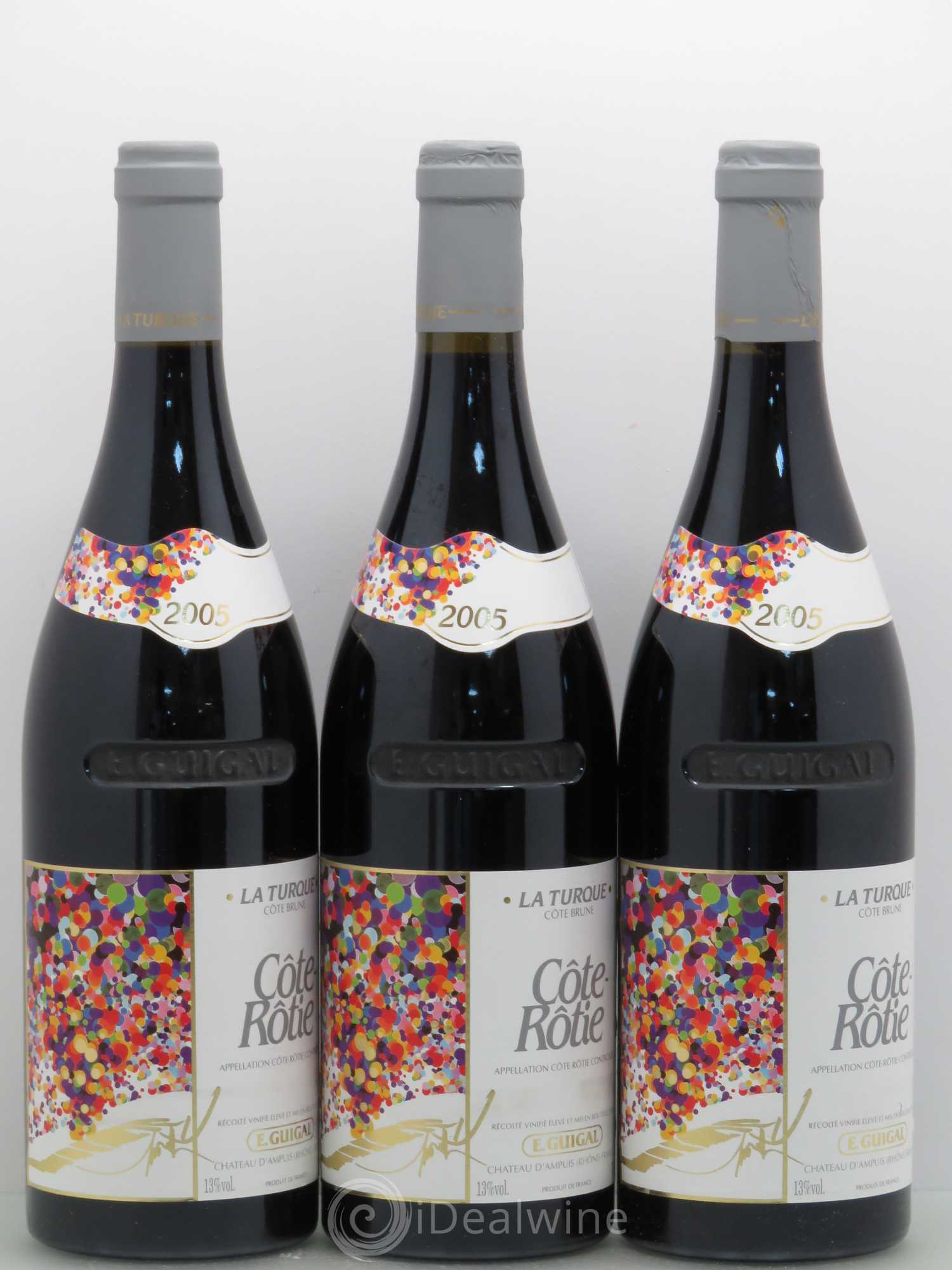 Côte-Rôtie La Turque Guigal 2005 - Lot de 6 bouteilles - 2