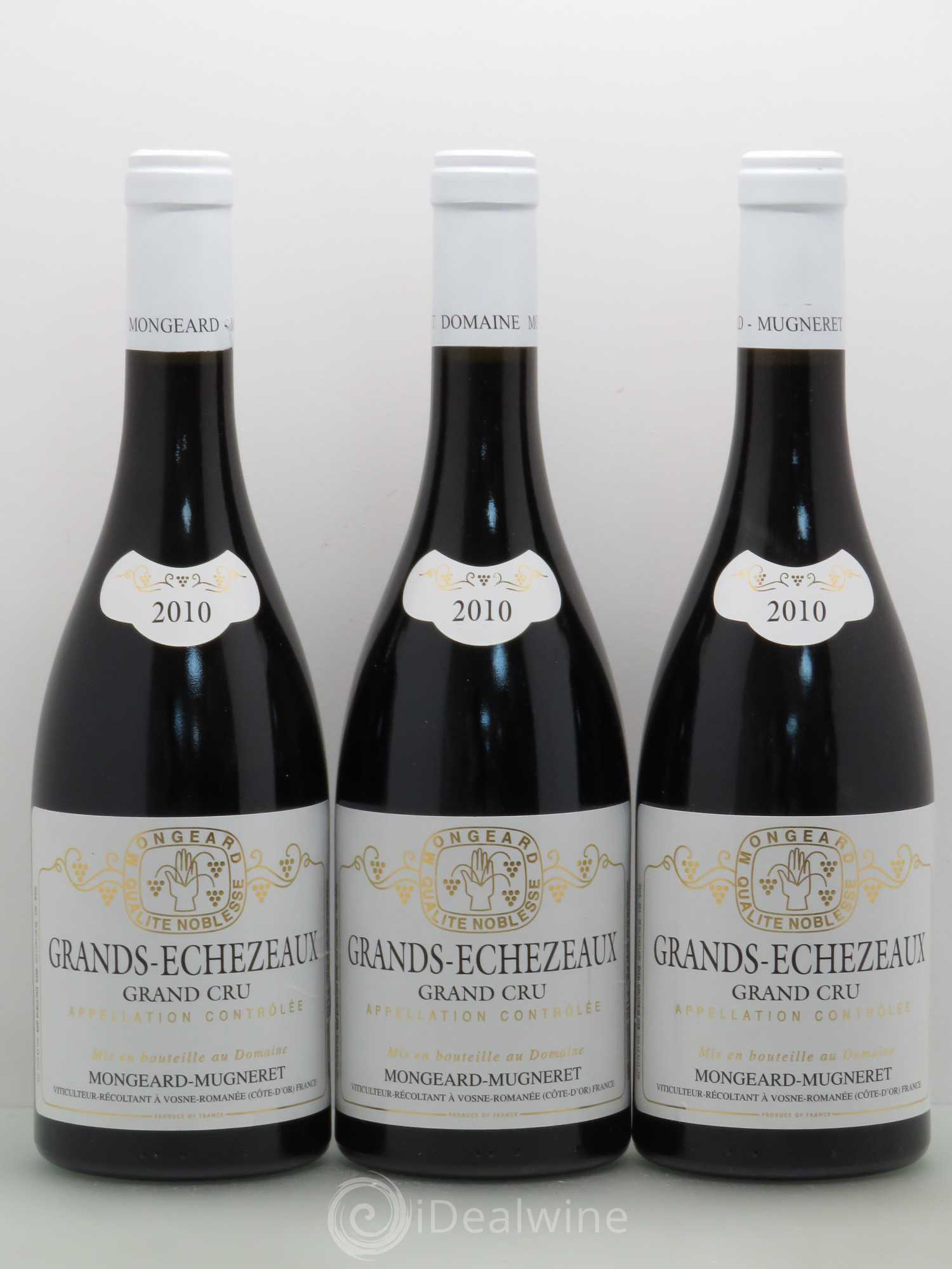Grands-Echezeaux Grand Cru Mongeard-Mugneret (Domaine) 2010 - Lot de 3 bouteilles - 0