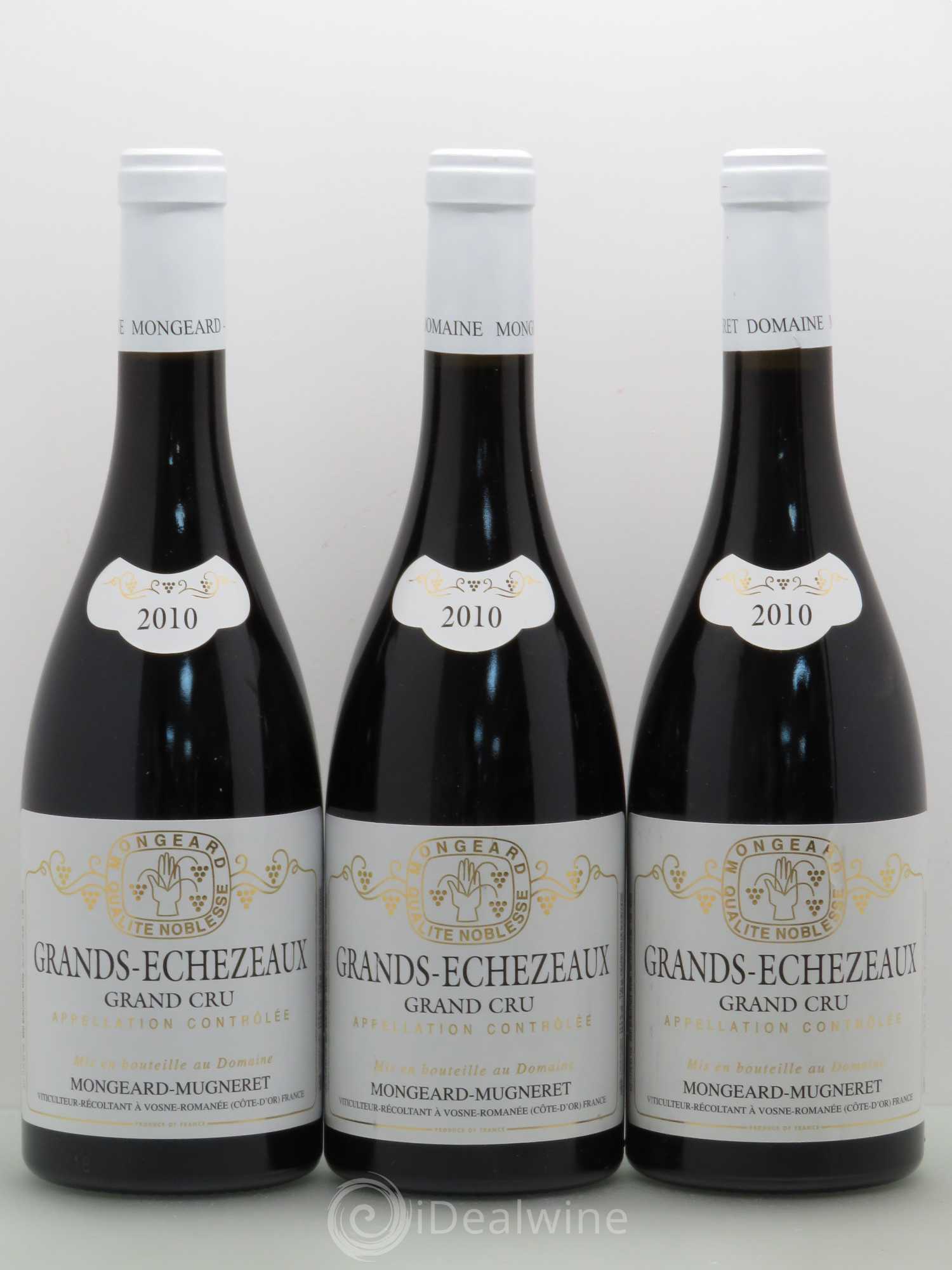Grands-Echezeaux Grand Cru Mongeard-Mugneret (Domaine) 2010 - Lot de 3 bouteilles - 0
